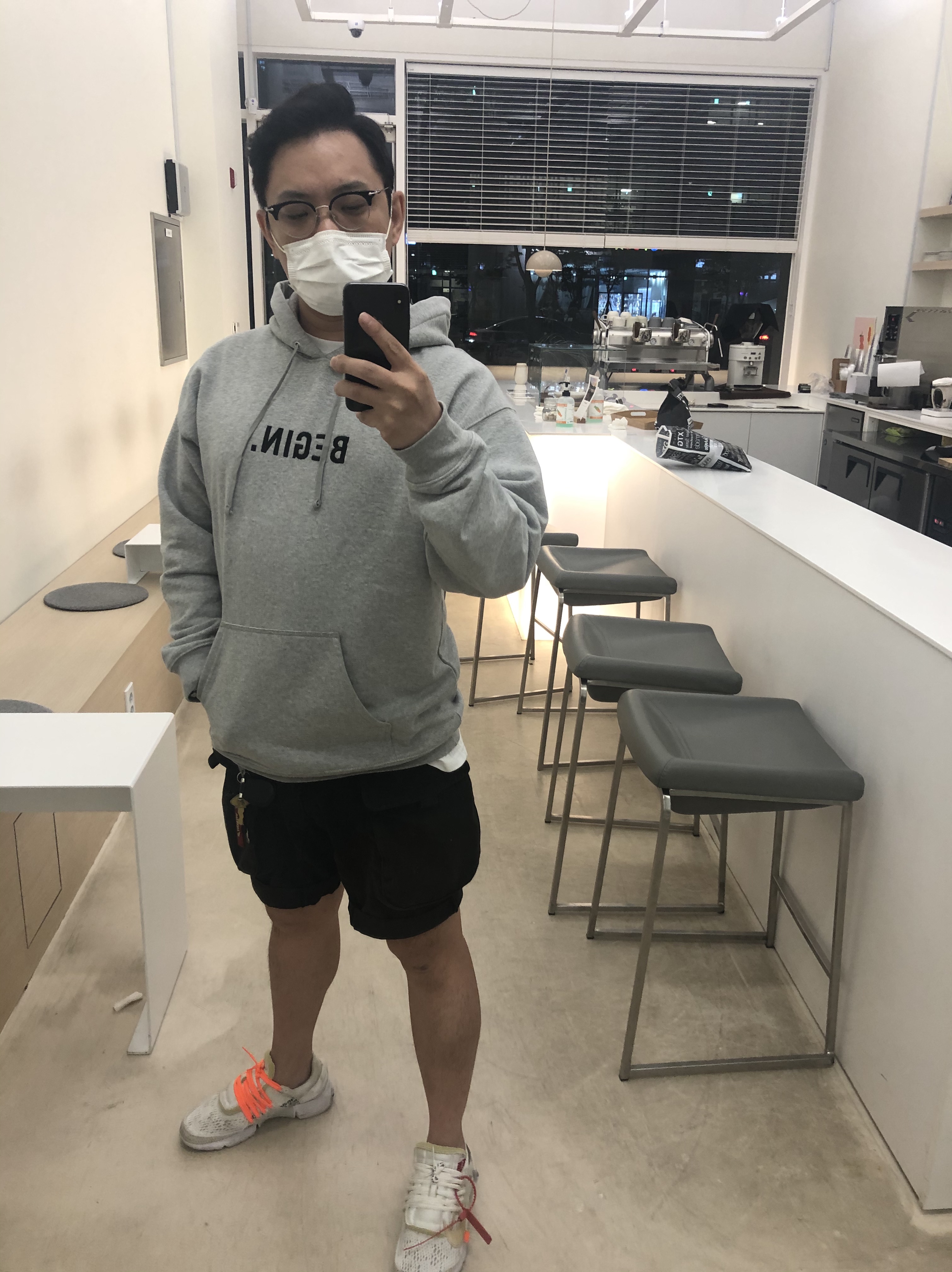 Nike x Off-White Air Presto White 착용 스타일