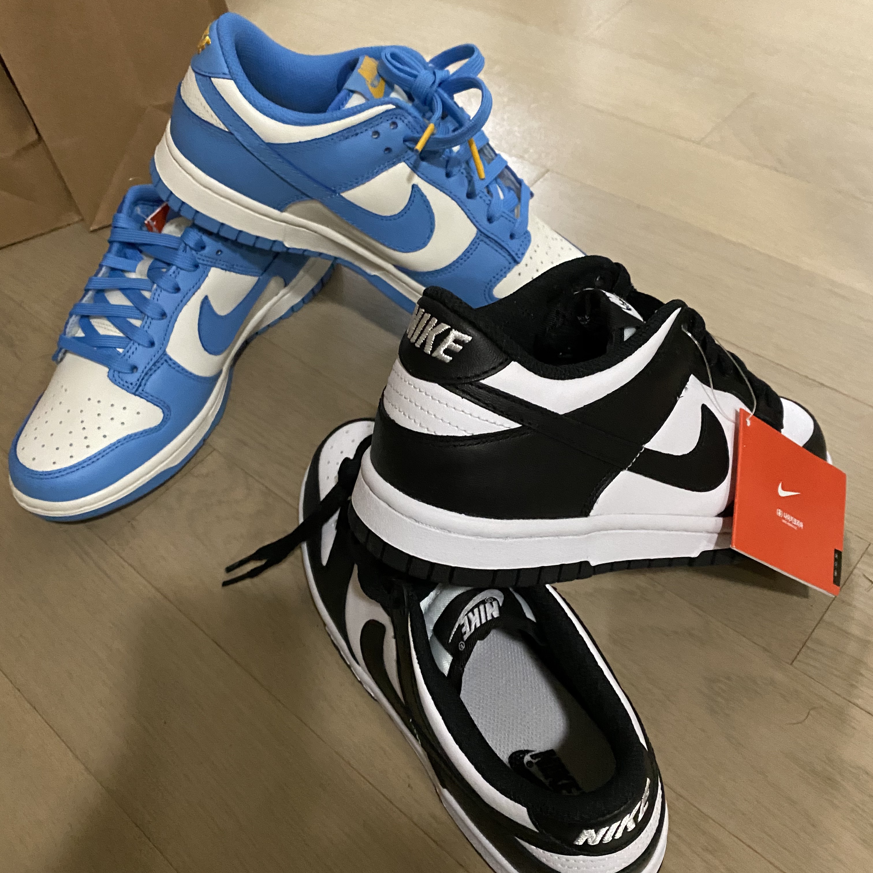 (W) Nike Dunk Low Black, (GS) Nike Dunk Low Black 착용 스타일 - 4