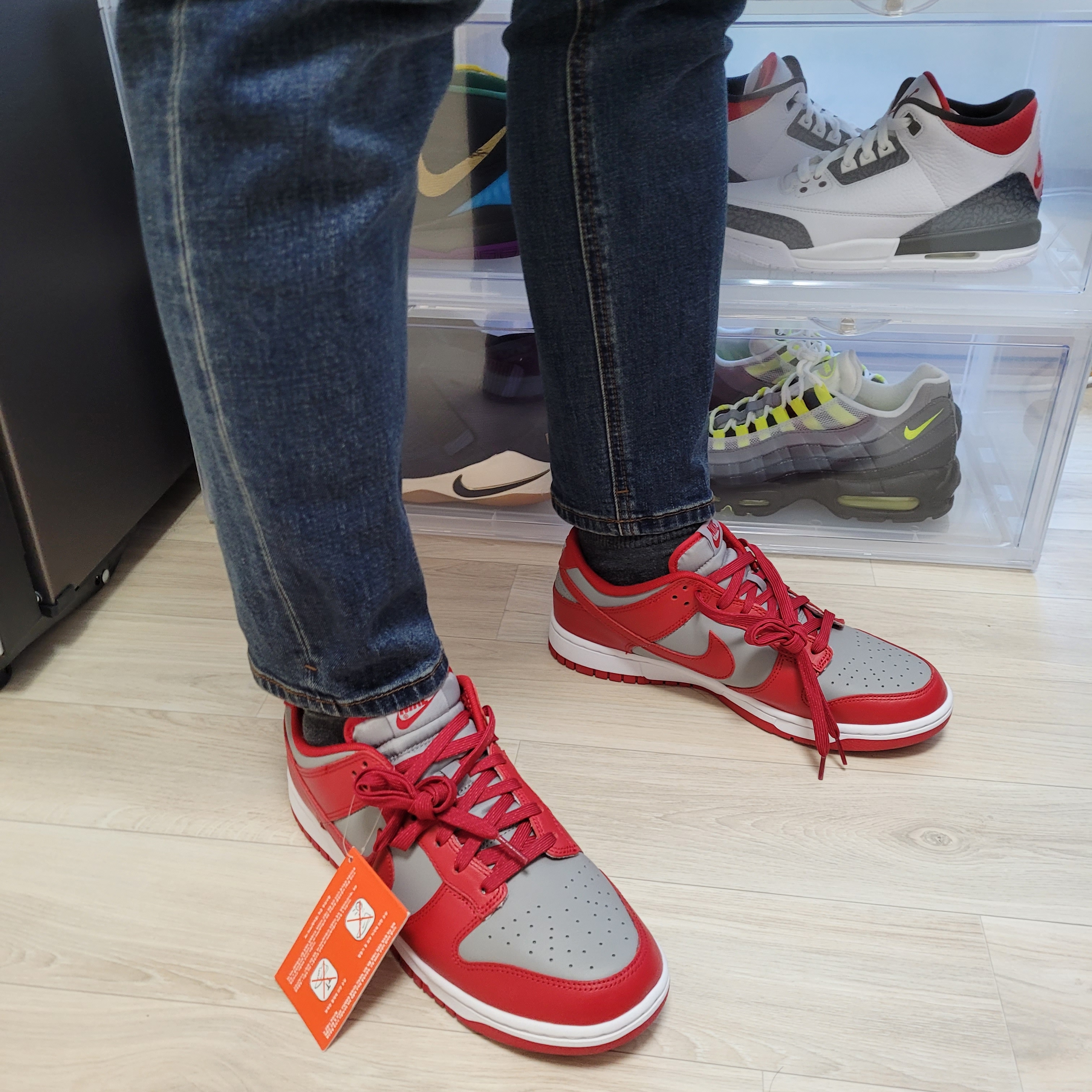 Nike Dunk Low Retro Medium Grey 착용 스타일