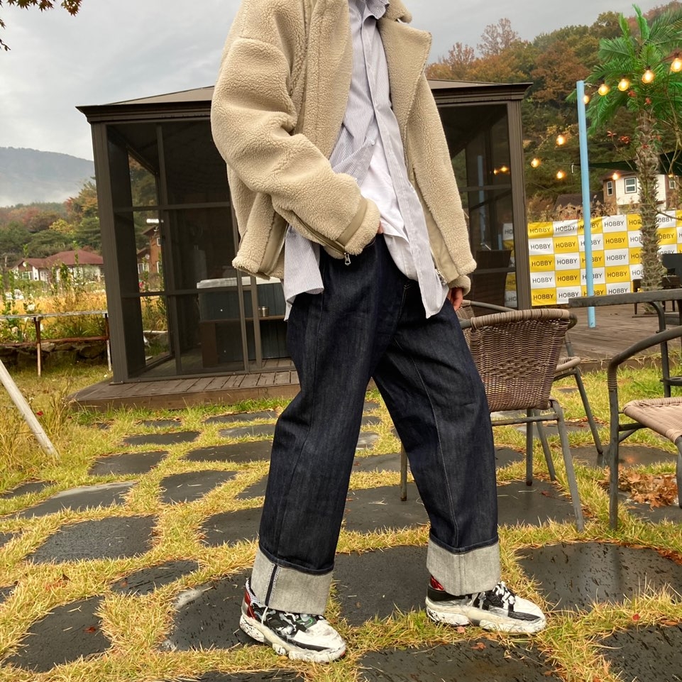 Maison Margiela Fusion Low Top Sneakers Black White Red 착용 스타일