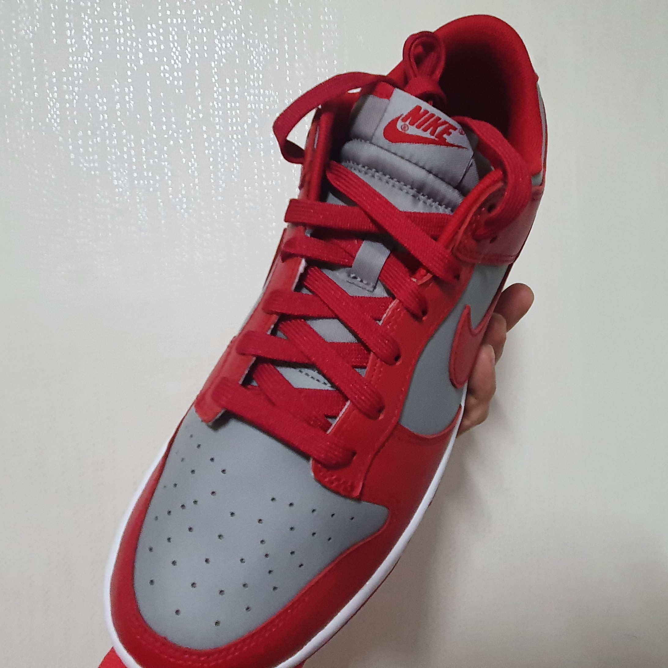 Nike Dunk Low Retro Medium Grey 착용 스타일 - 3