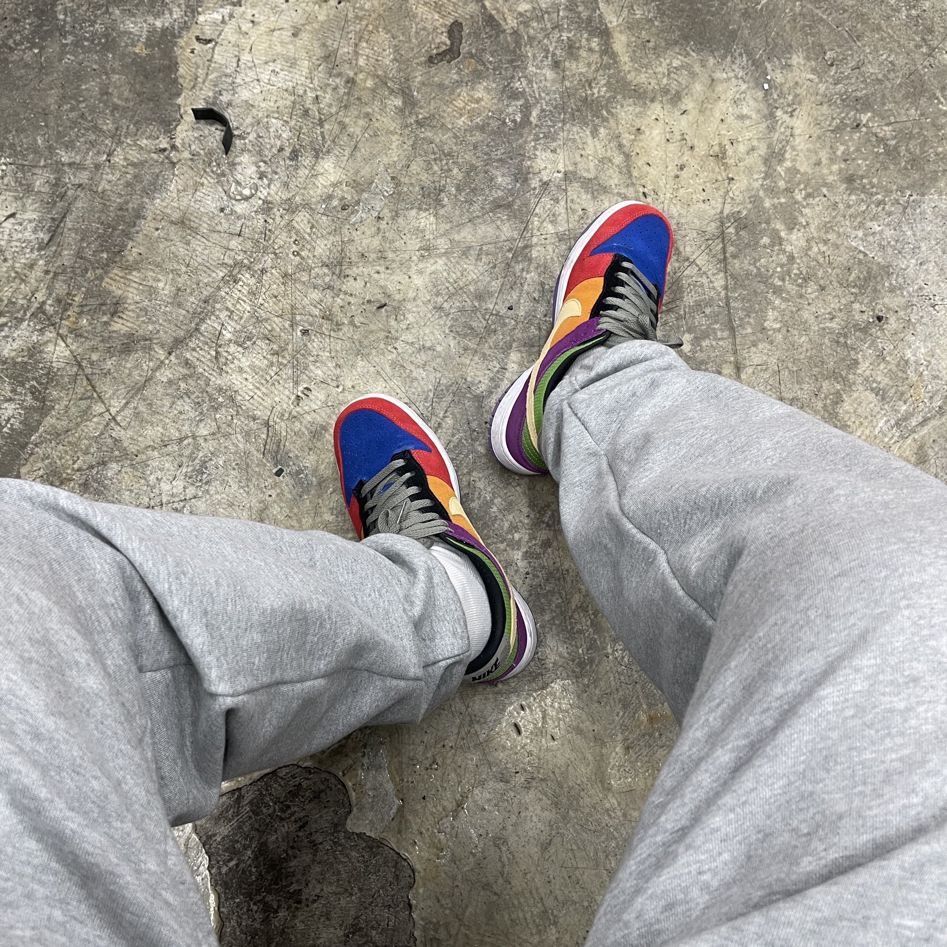 Nike Dunk Low SP Retro Viotech 2019 착용 스타일