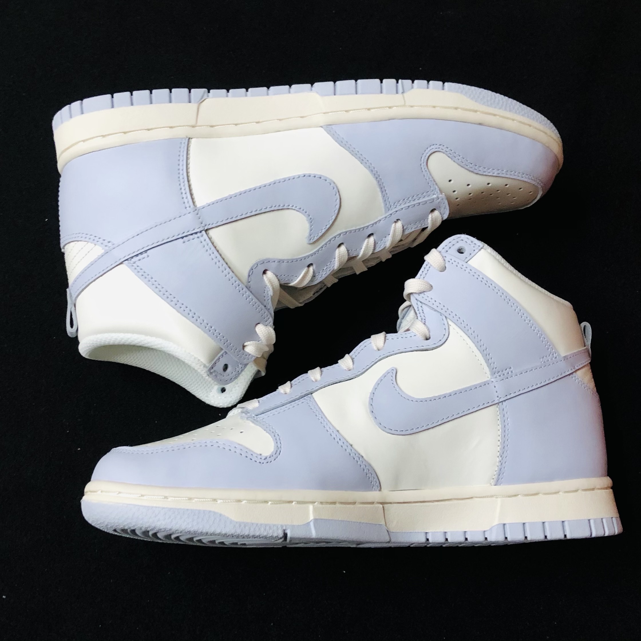 (W) Nike Dunk High Football Grey 착용 스타일
