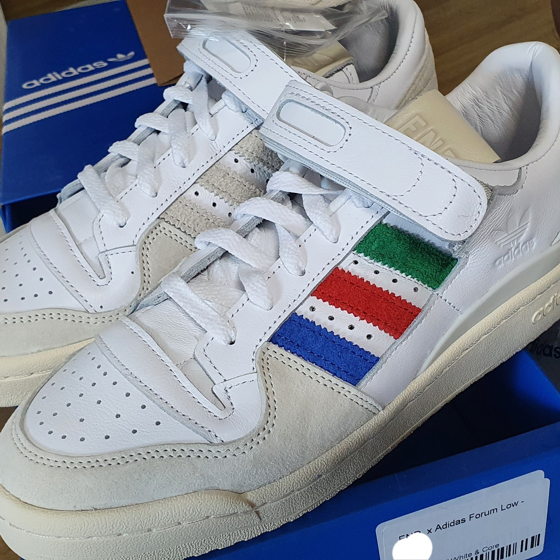 Adidas x END. Forum Low Friends & Forum 착용 스타일 - 2