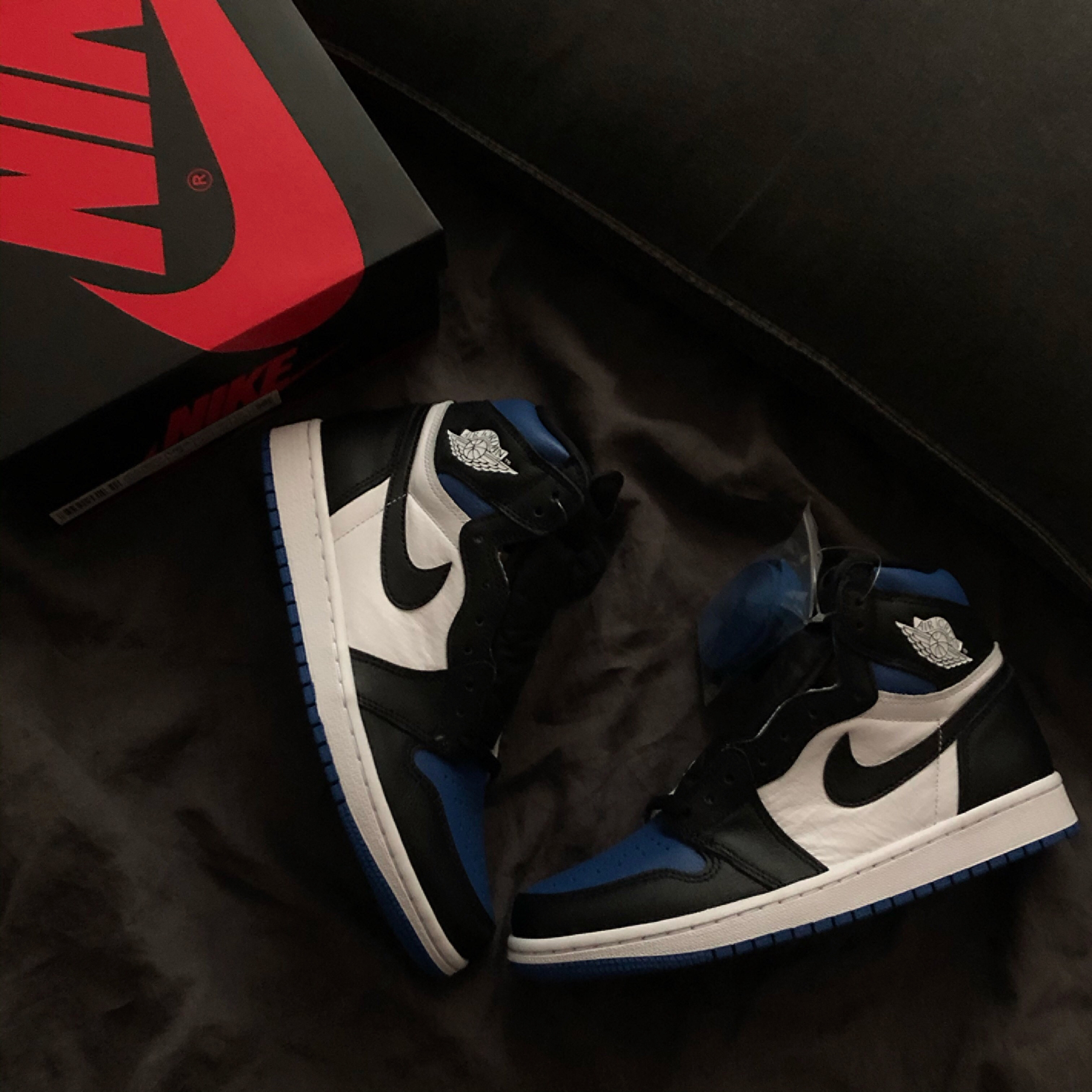 Jordan 1 Retro High OG Royal Toe 착용 스타일