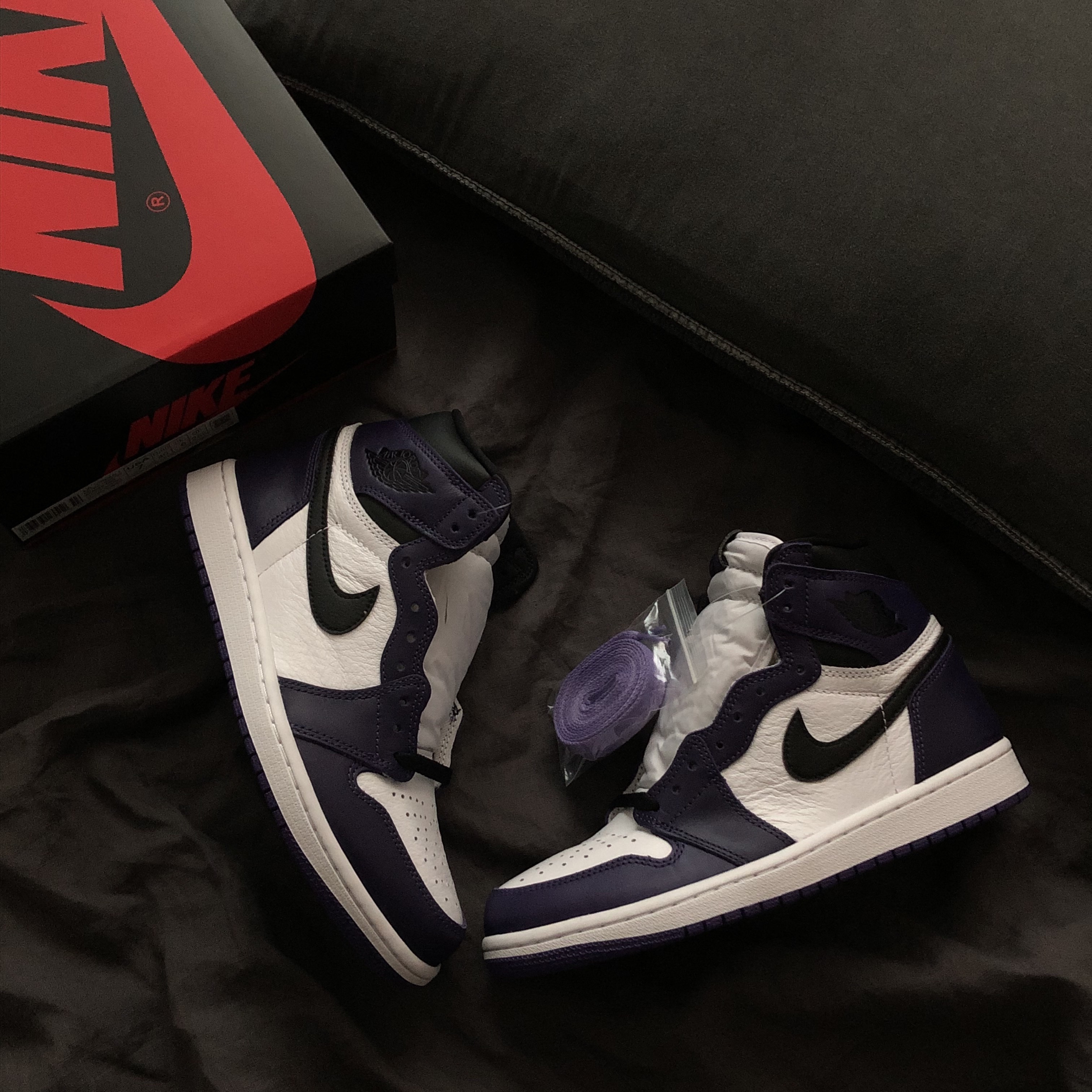 Jordan 1 Retro High OG Court Purple 2020 착용 스타일
