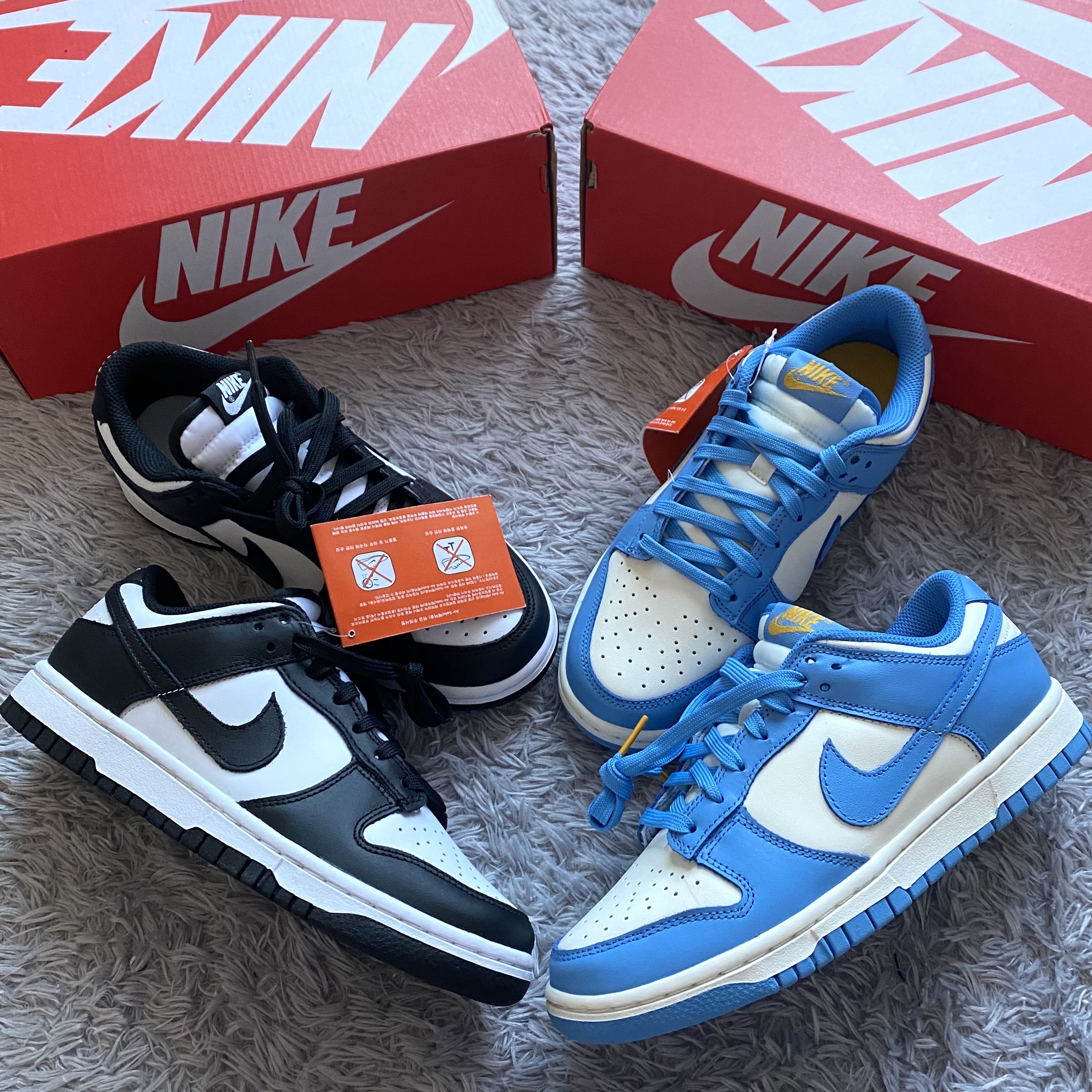 (W) Nike Dunk Low Black, (W) Nike Dunk Low Coast 착용 스타일