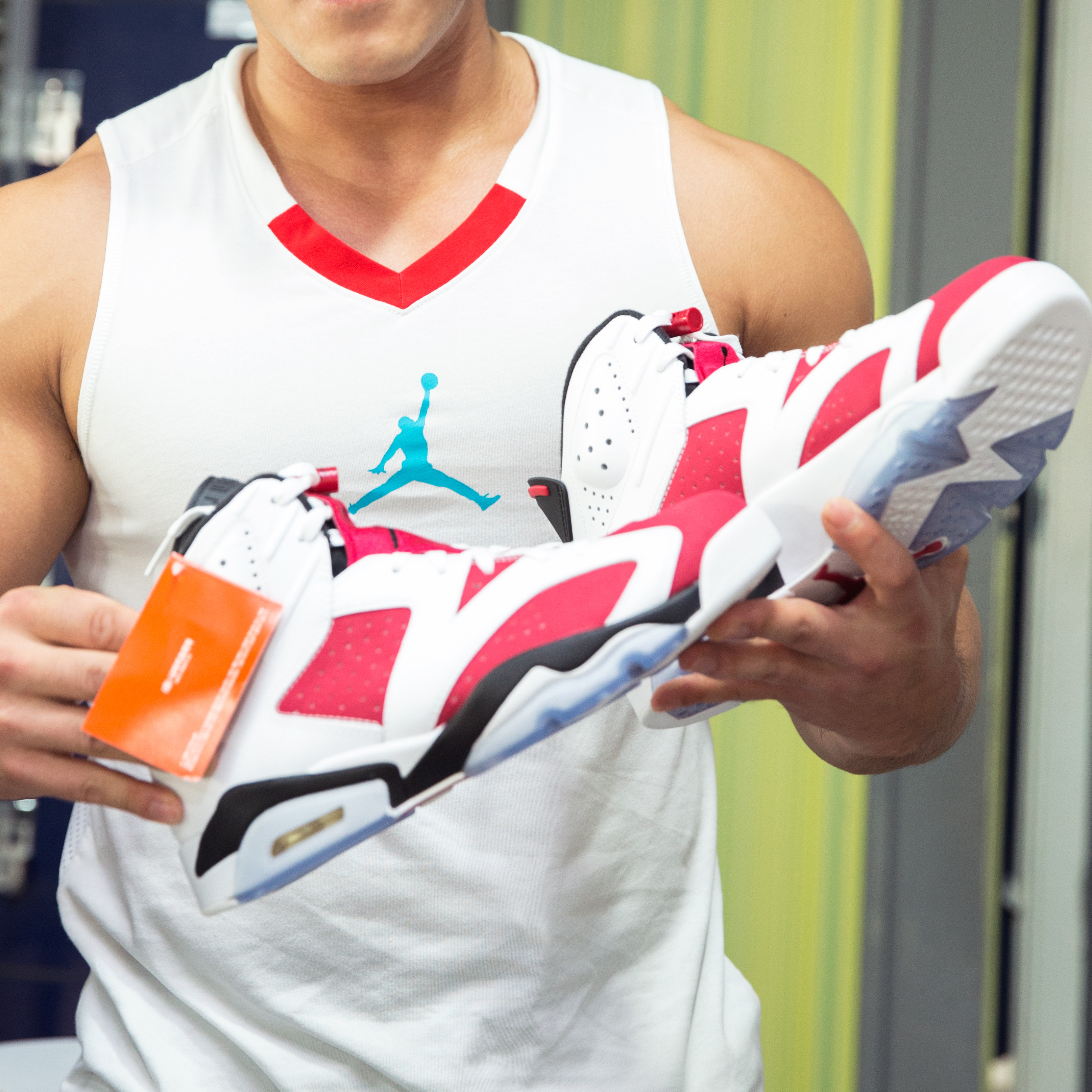 Jordan 6 Retro Carmine 2014 착용 스타일