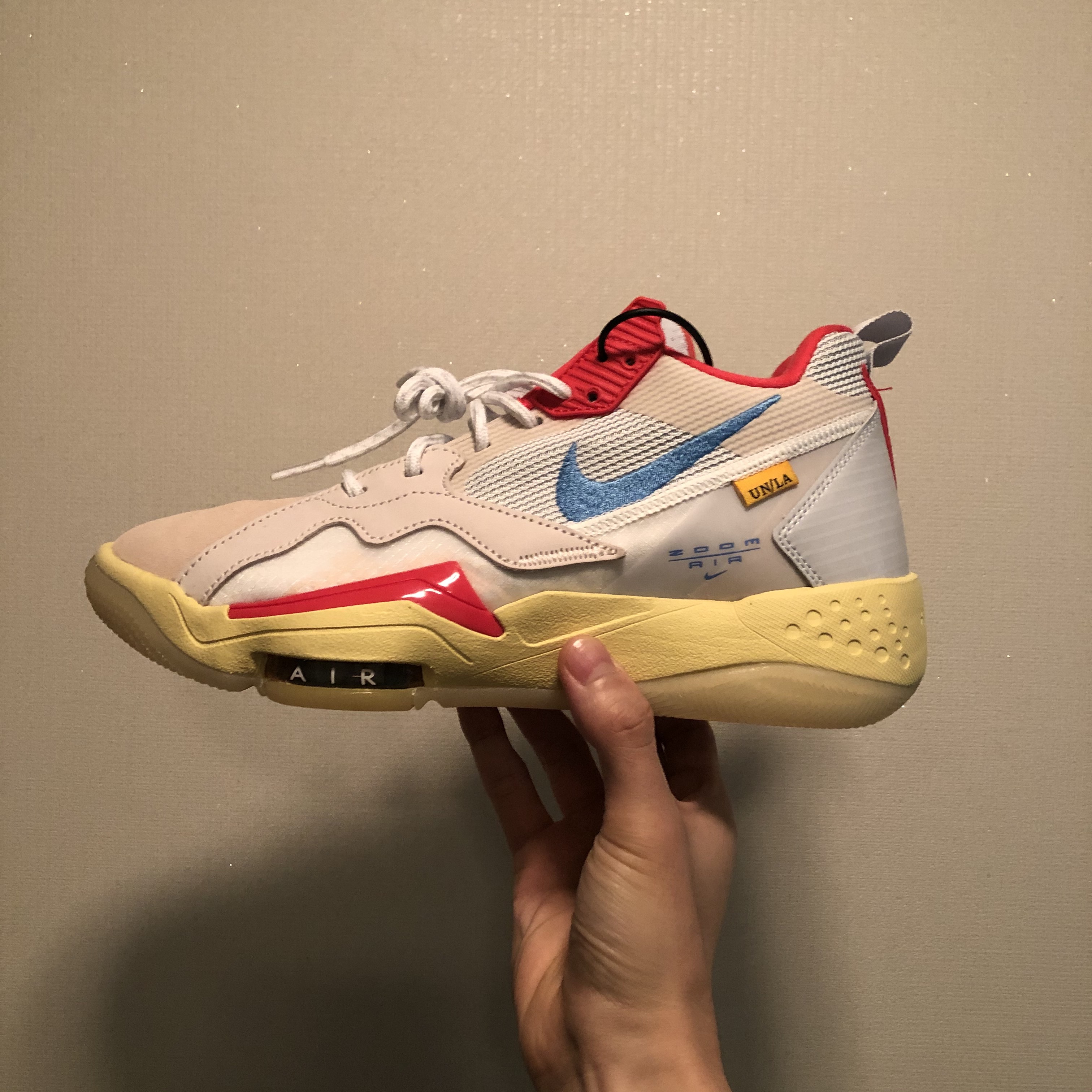 Jordan x Union Zoom '92 Guava Ice 착용 스타일