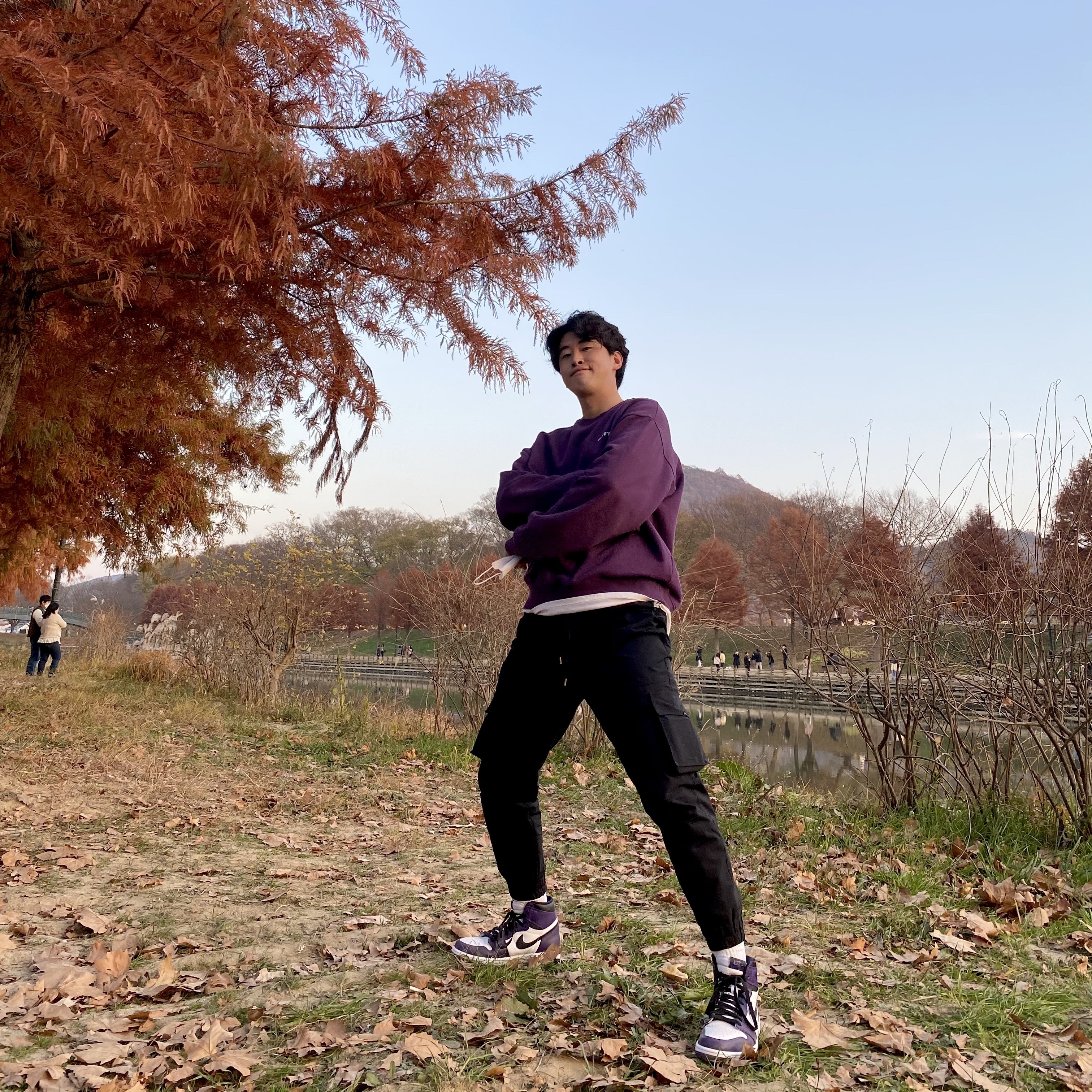Jordan 1 Retro High OG Court Purple 2020 착용 스타일