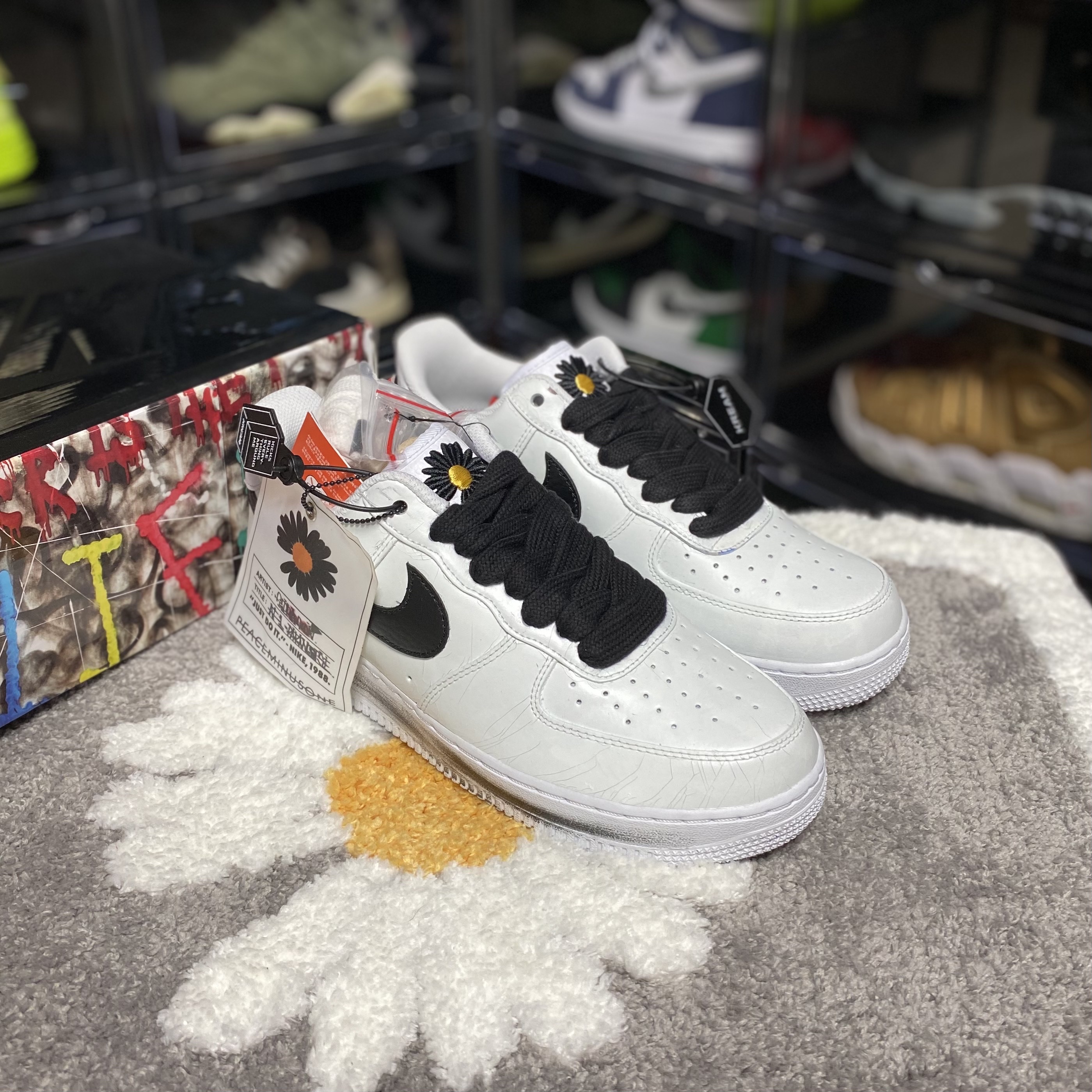 Nike x Peaceminusone Air Force 1 Low Para-Noise 2.0 착용 스타일