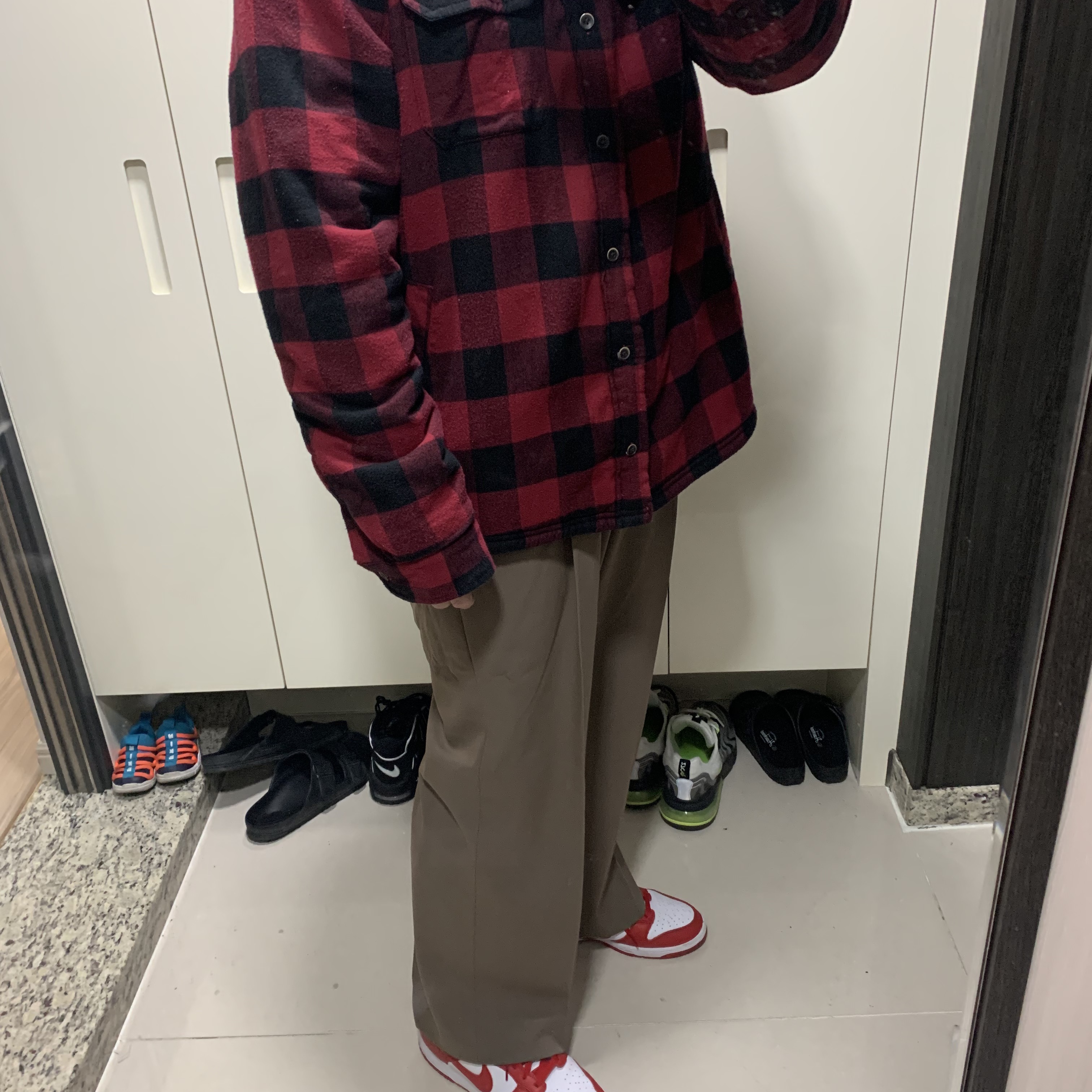 Nike Dunk Low SP University Red 2020 착용 스타일 - 3