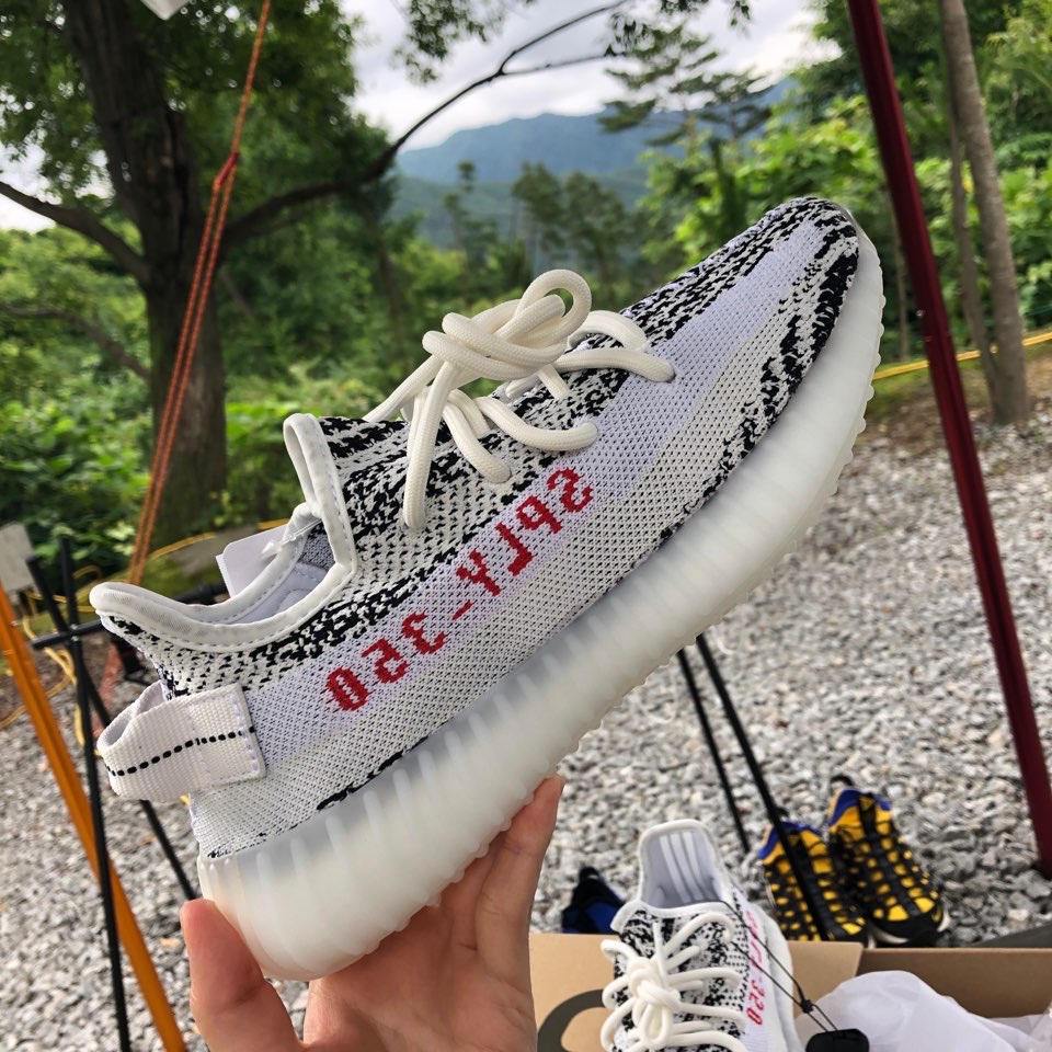 Adidas Yeezy Boost 350 V2 Zebra 2017/2019/2020 착용 스타일