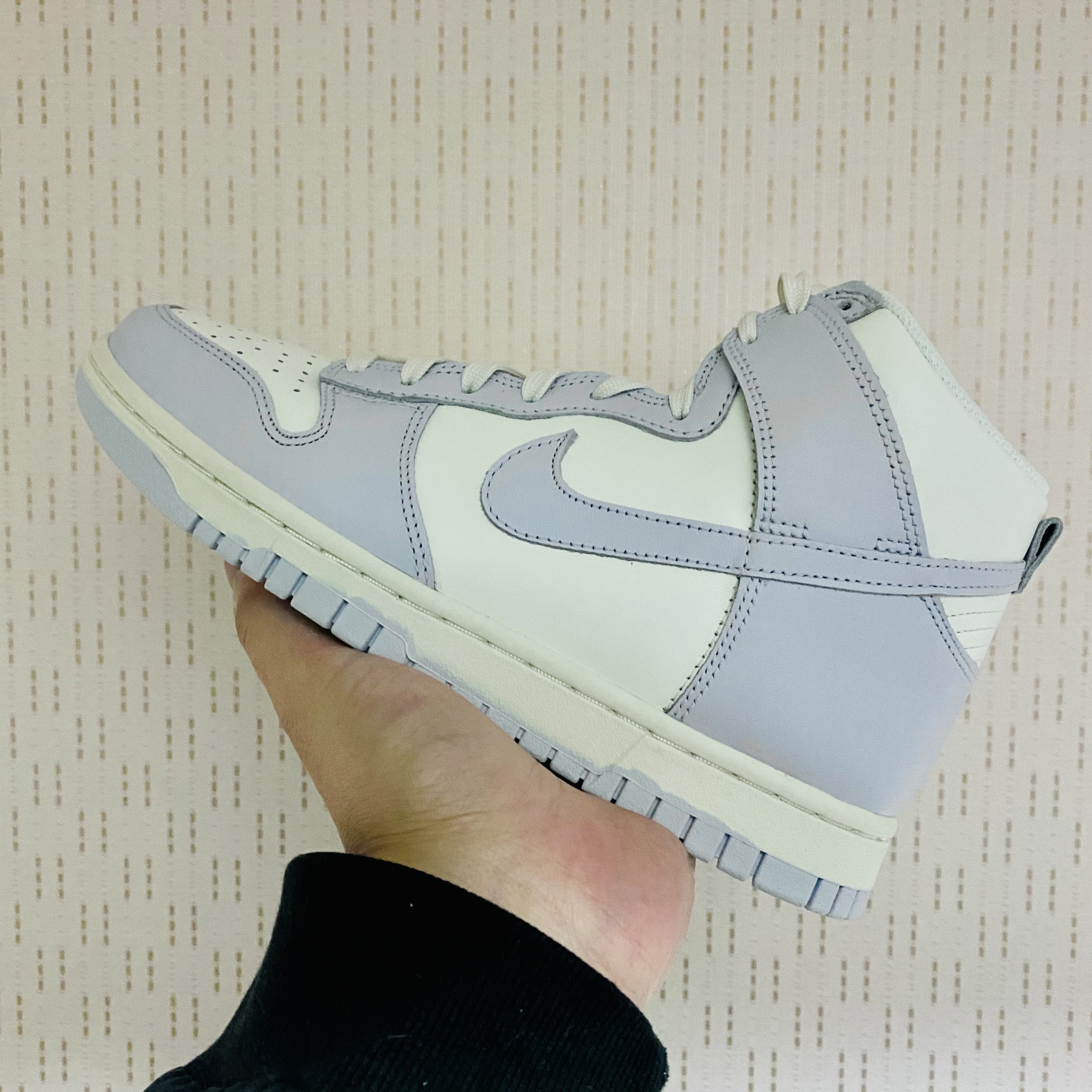 (W) Nike Dunk High Football Grey 착용 스타일
