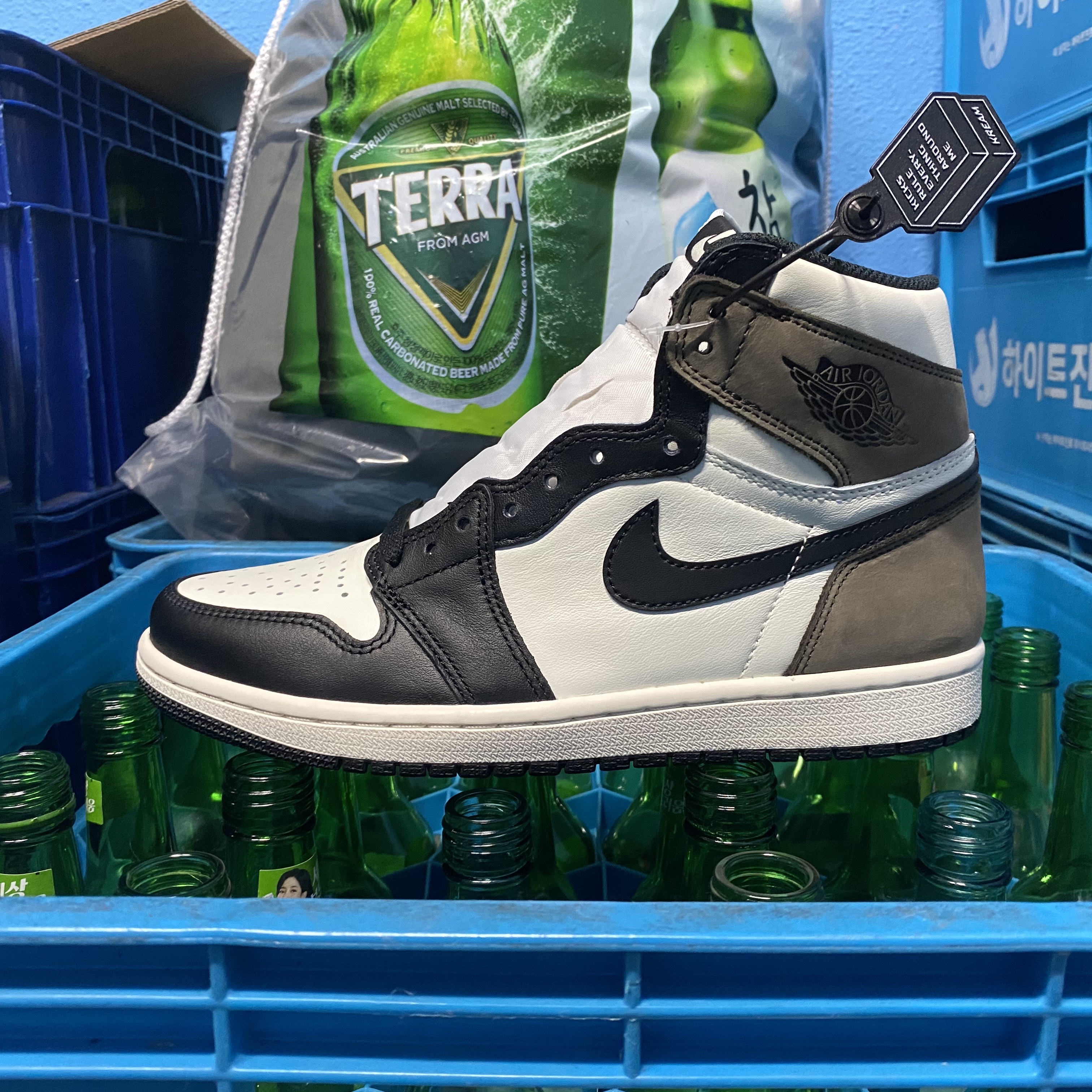 Jordan 1 Retro High OG Black Mocha 착용 스타일