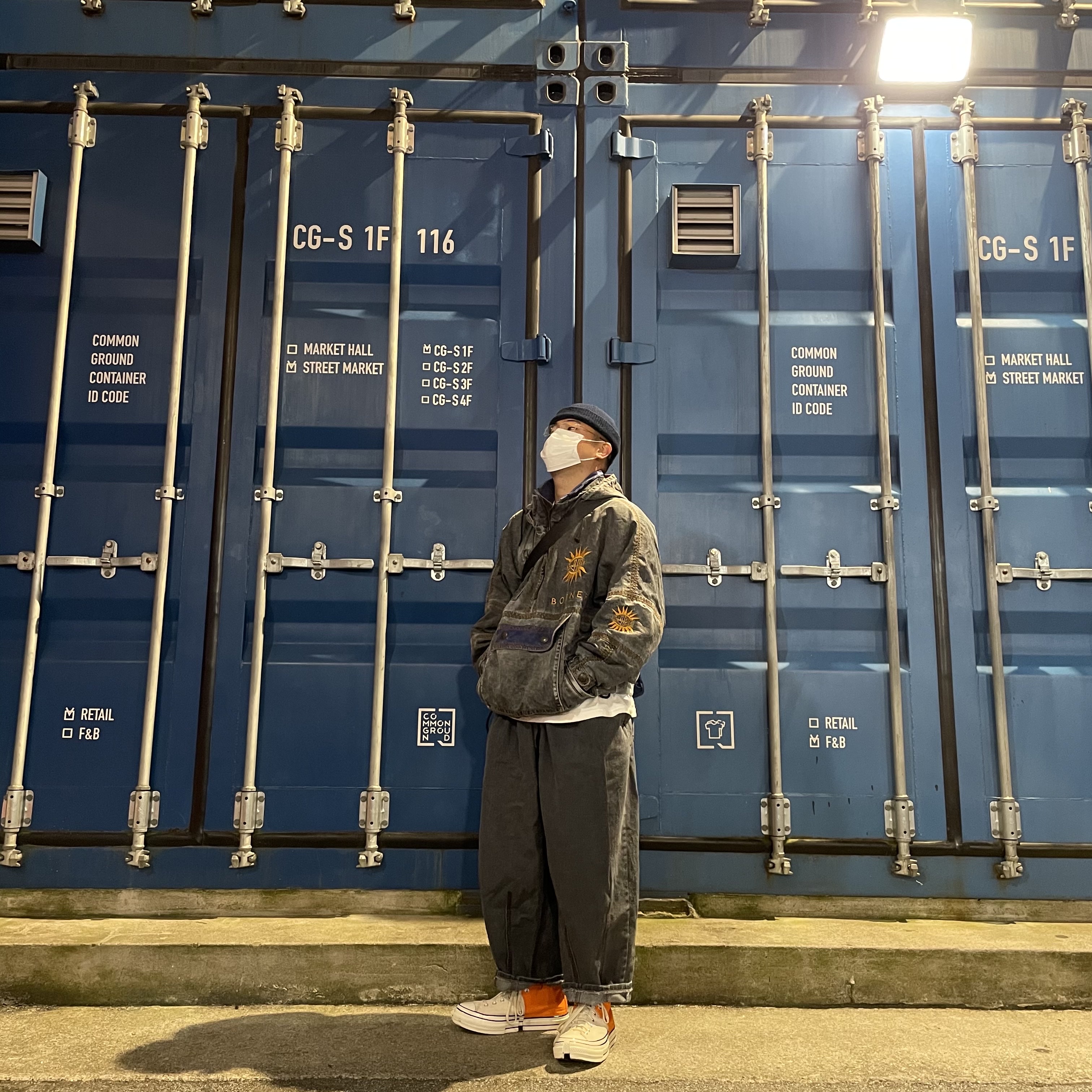 Converse x Feng Chen Wang Chuck 70 2-in-1 Persimmon Orange 착용 스타일