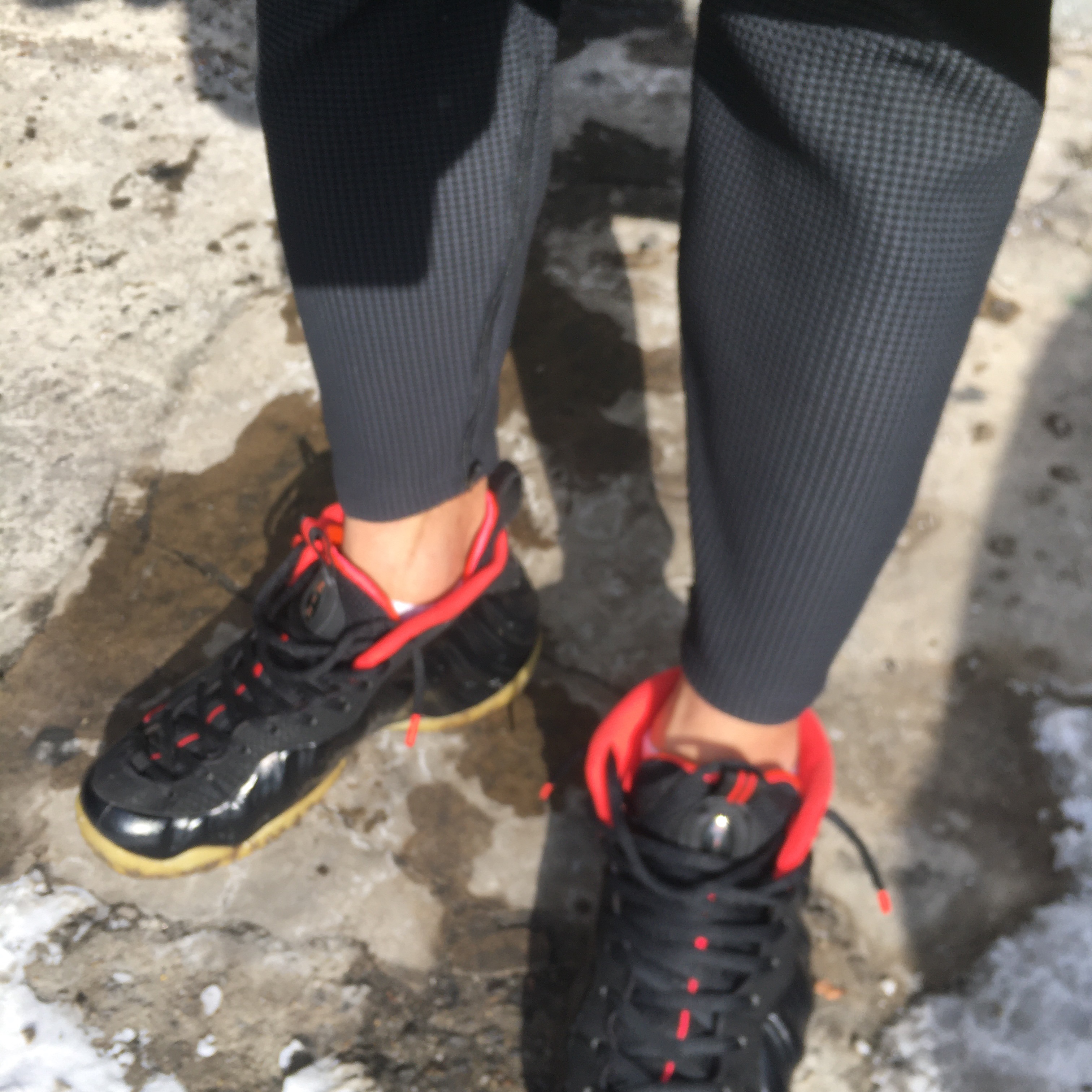 Nike Air Foamposite Pro Yeezy 착용 스타일