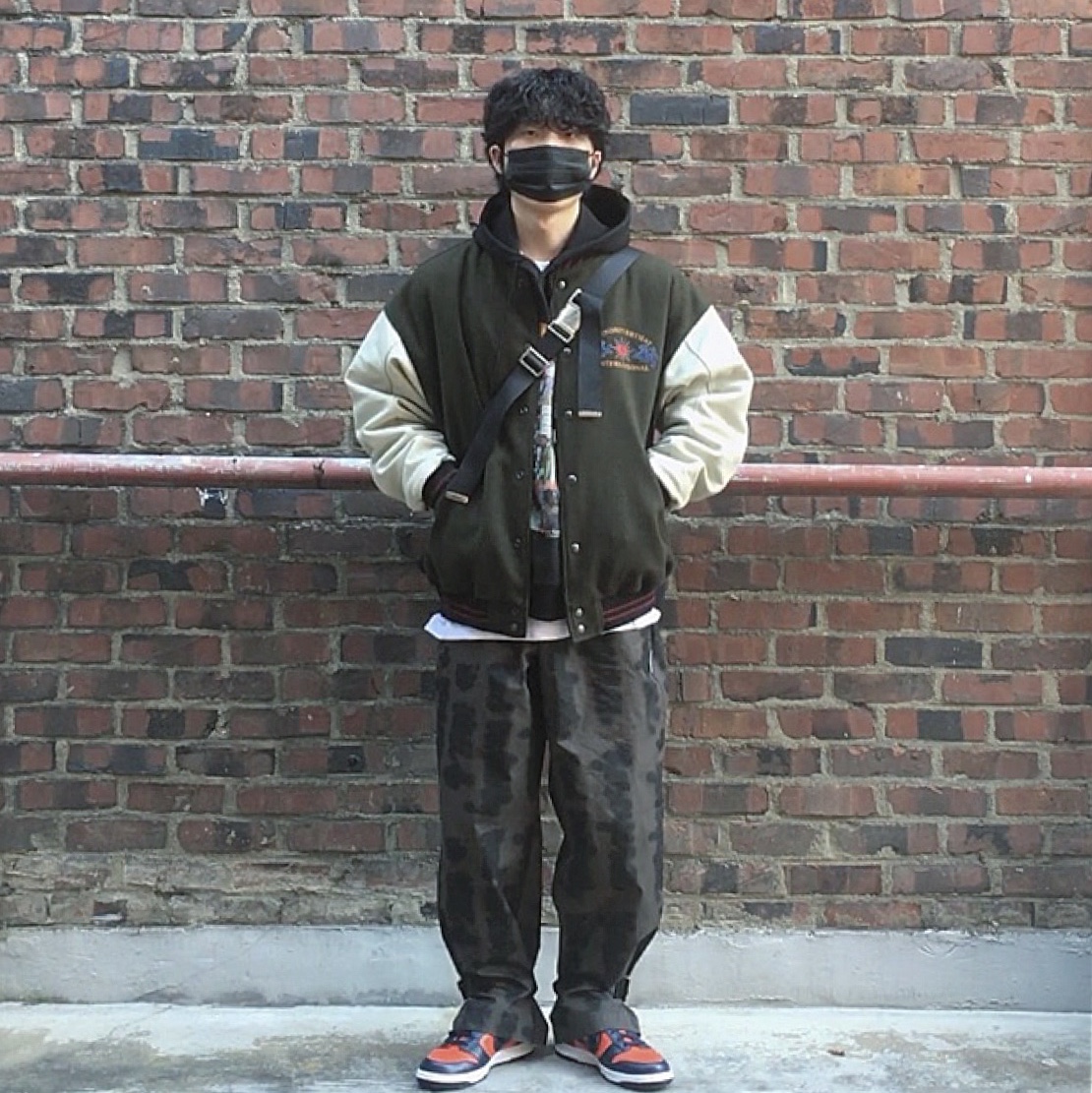 Nike Dunk Low SP Champ Colors 착용 스타일 - 1