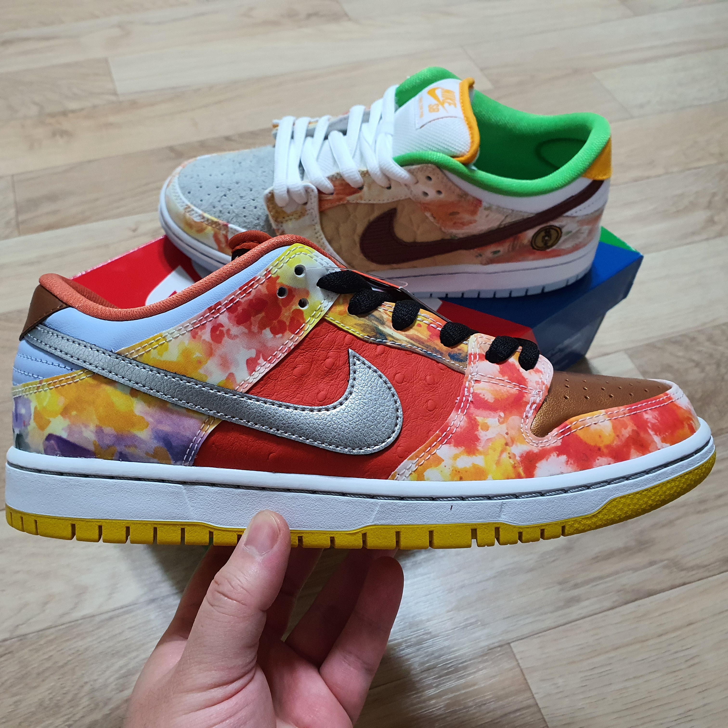 Nike SB Dunk Low Pro Street Hawker 착용 스타일 - 3