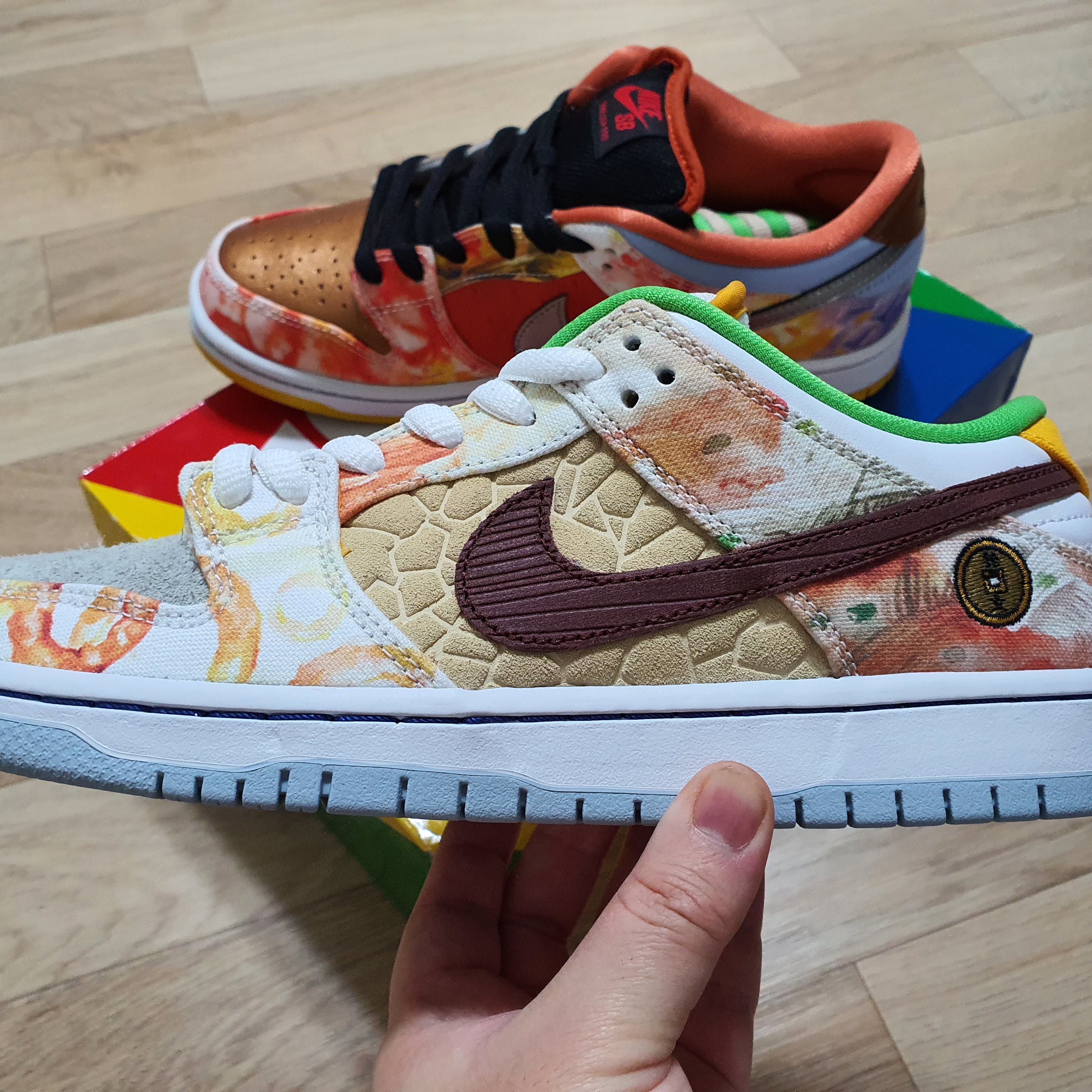 Nike SB Dunk Low Pro Street Hawker 착용 스타일 - 2