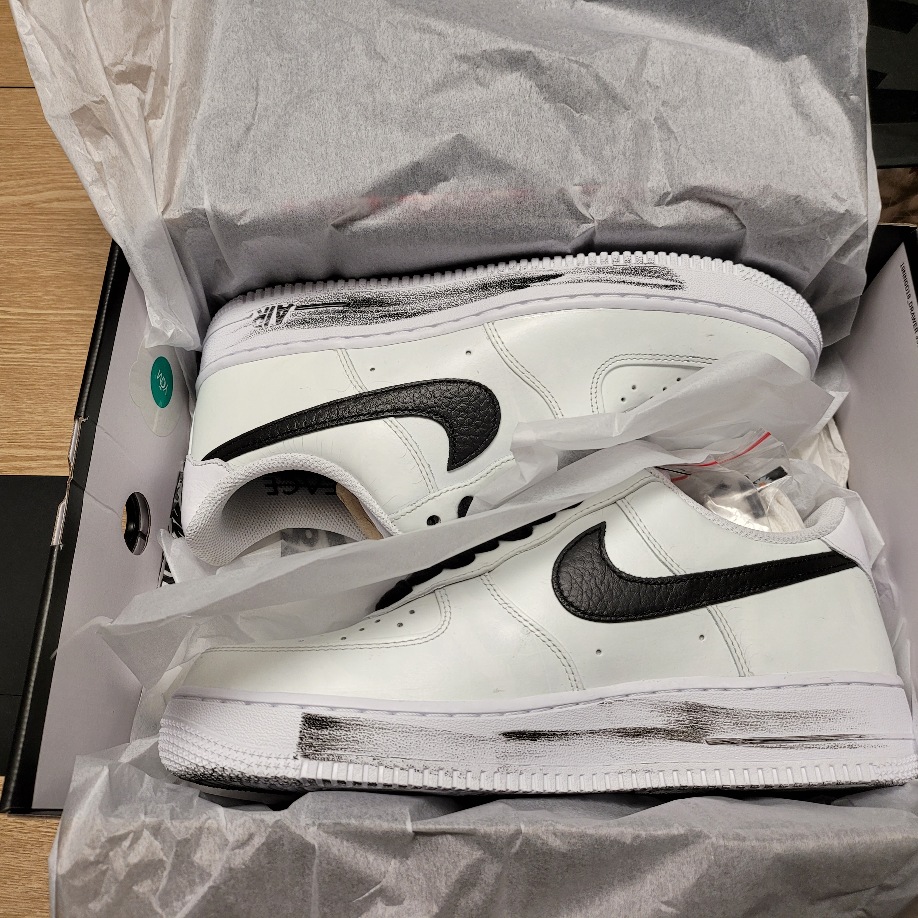 Nike x Peaceminusone Air Force 1 Low Para-Noise 2.0 착용 스타일 - 2