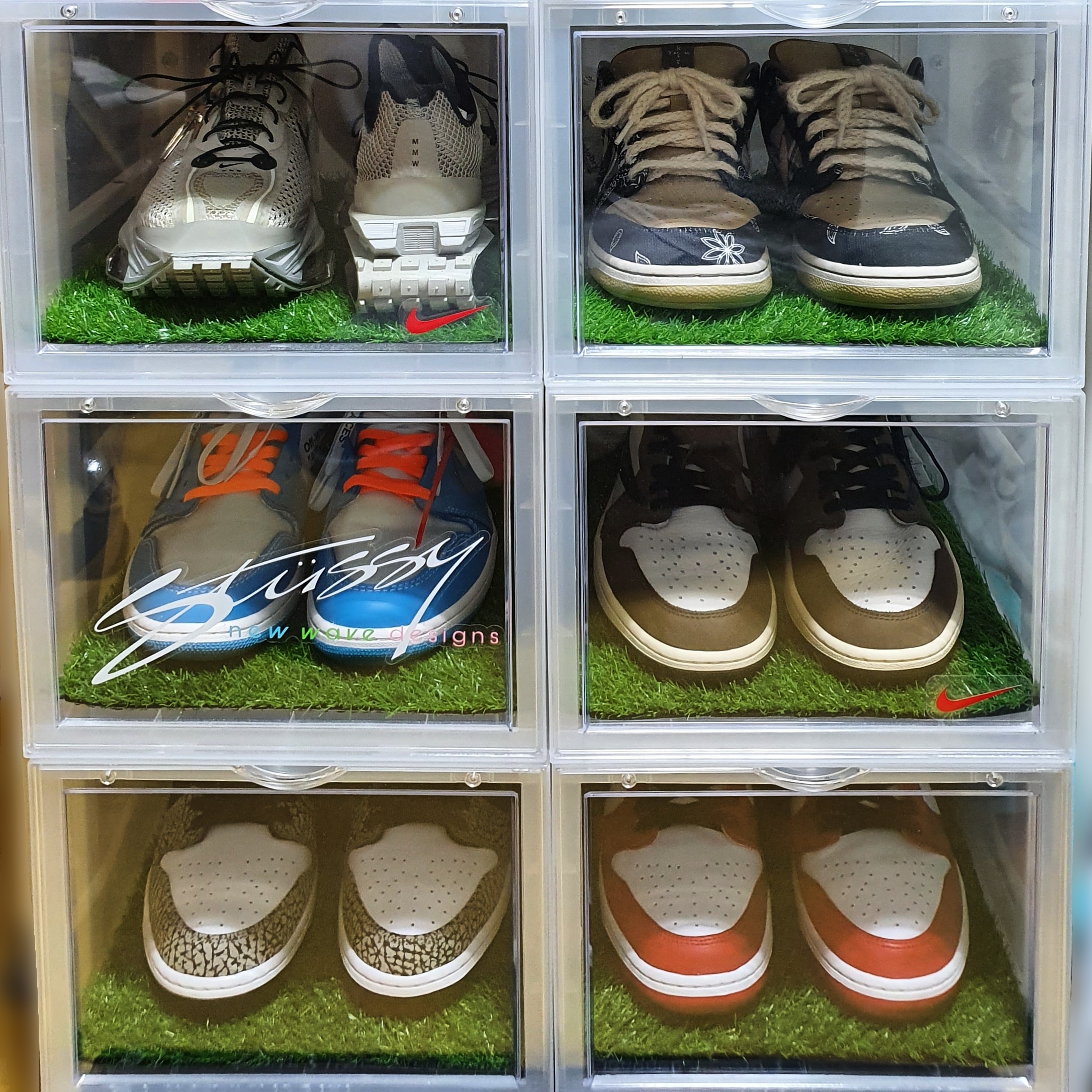 Nike x Matthew M Williams Zoom 004 Stone, Nike x Travis Scott SB Dunk Low 착용 스타일