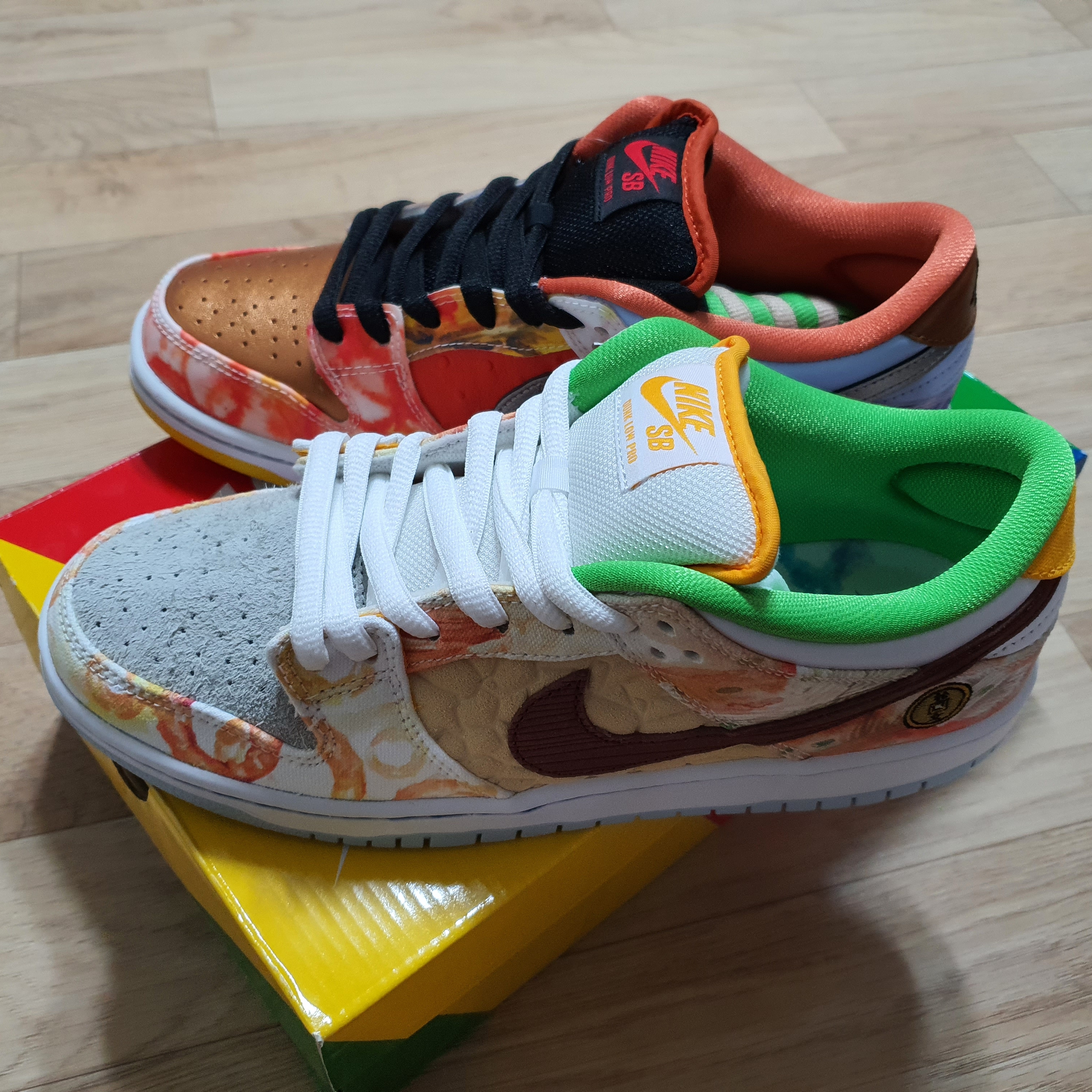 Nike SB Dunk Low Pro Street Hawker 착용 스타일 - 1