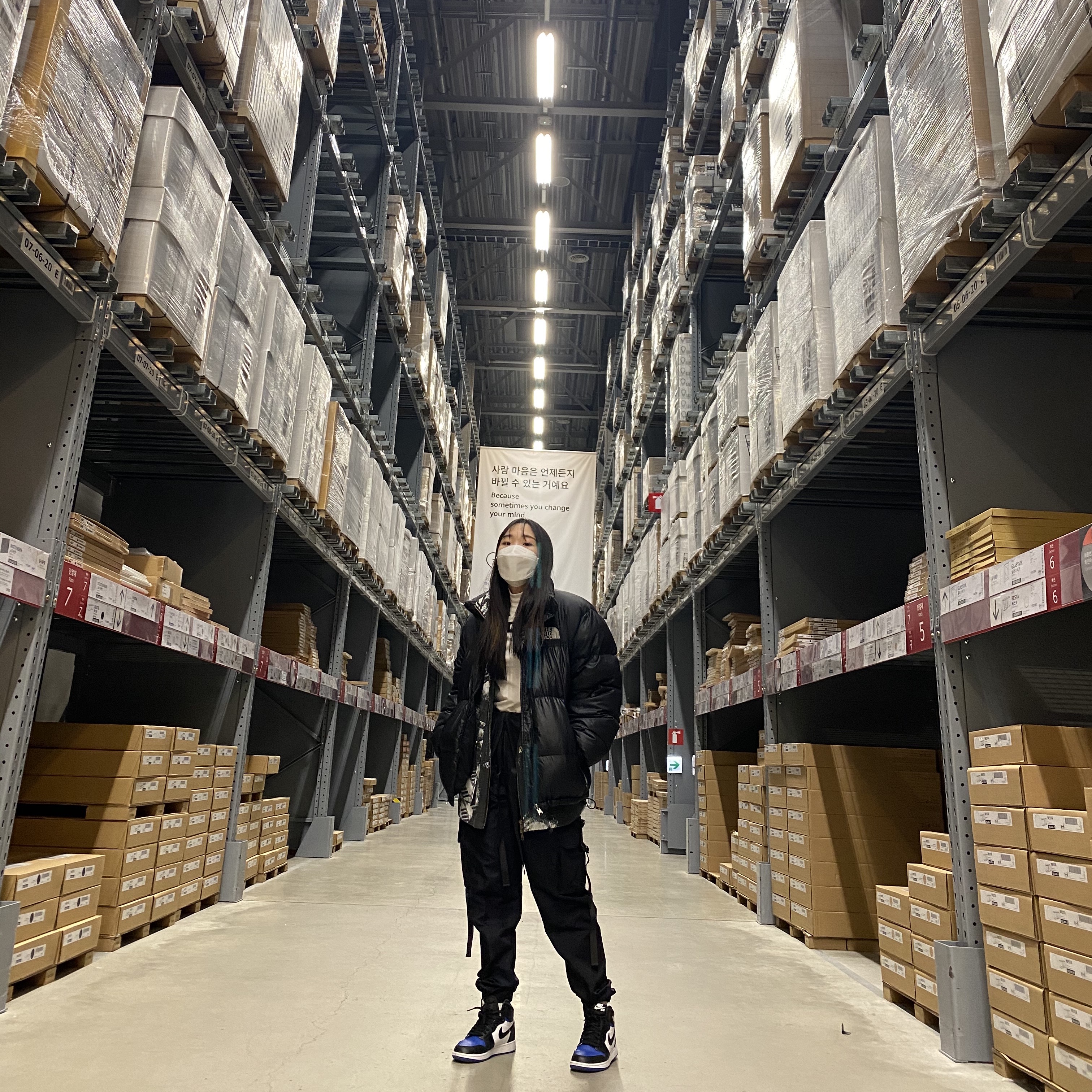 (GS) Jordan 1 Retro High OG Royal Toe 착용 스타일