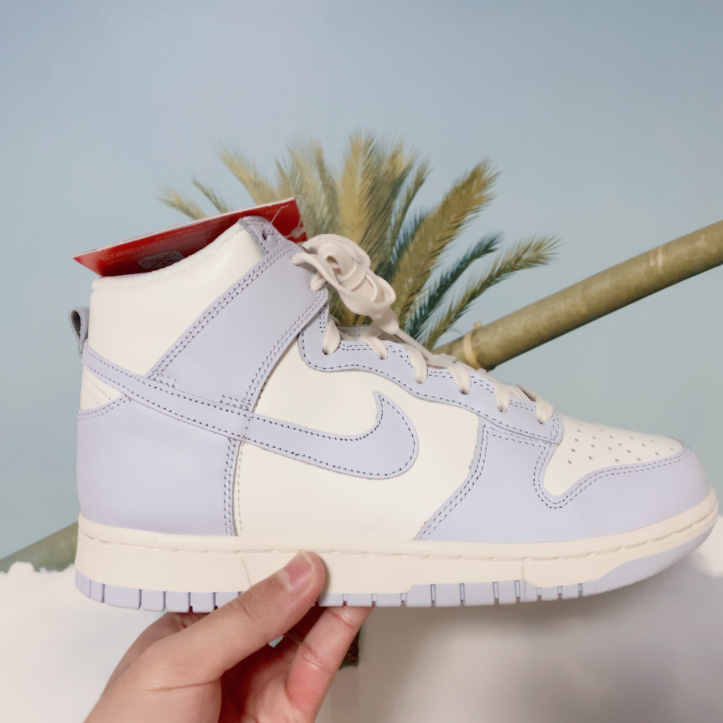 (W) Nike Dunk High Football Grey 착용 스타일