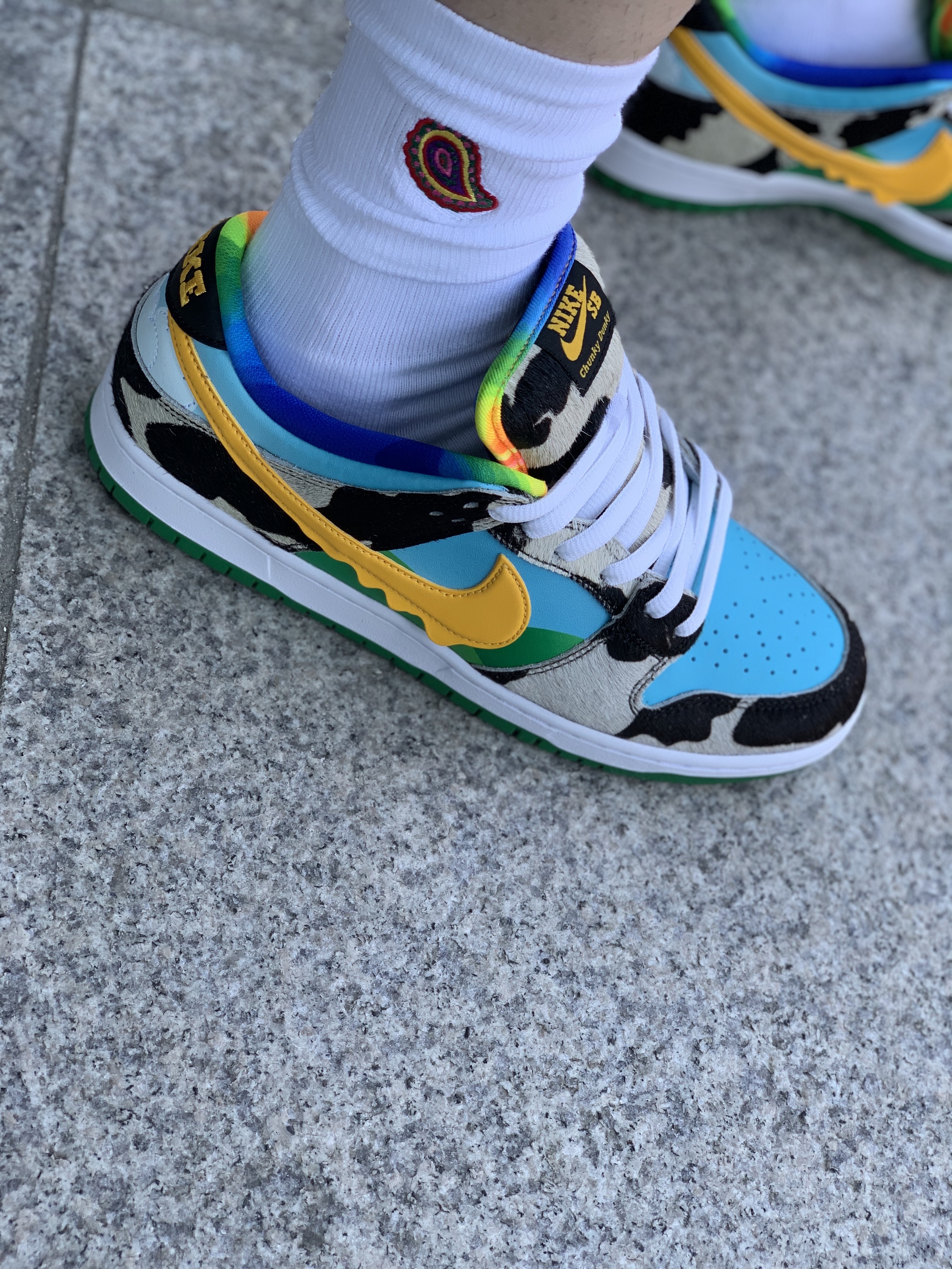 Nike x Ben & Jerry's SB Dunk Low Chunky Dunky 착용 스타일 - 2