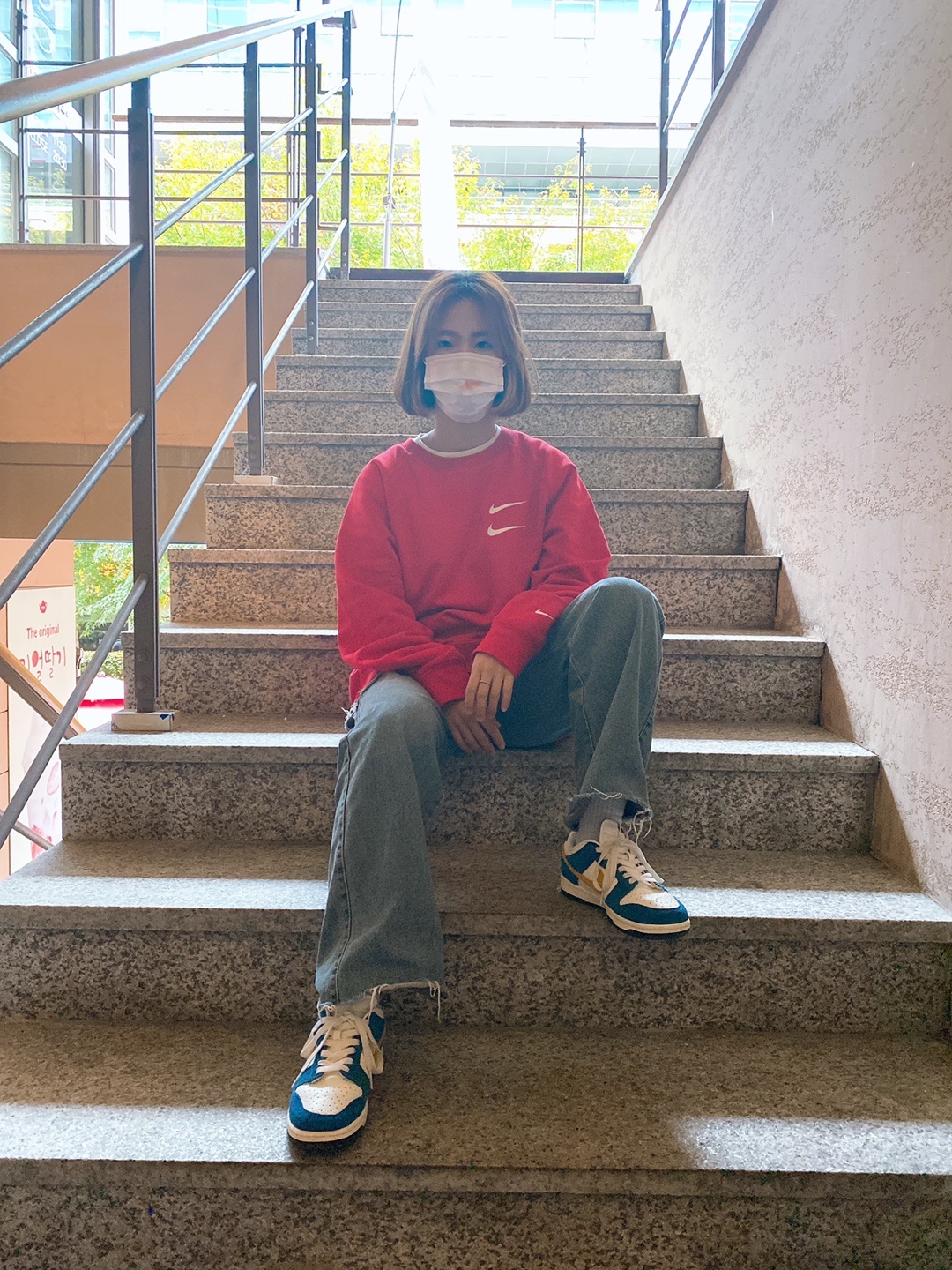 Nike x Kasina Dunk Low 80's Bus 착용 스타일
