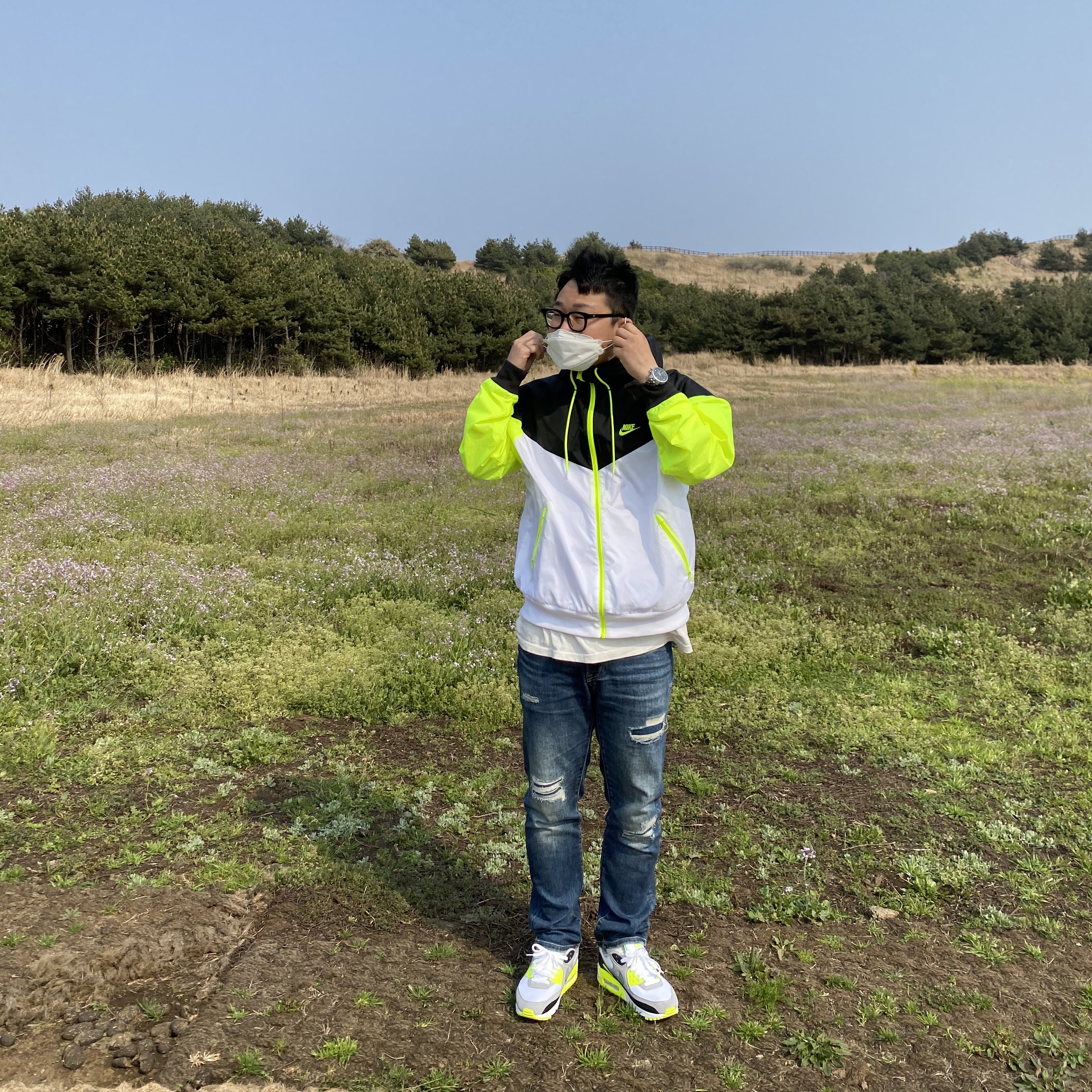 Nike Air Max 90 OG Volt 2020 착용 스타일