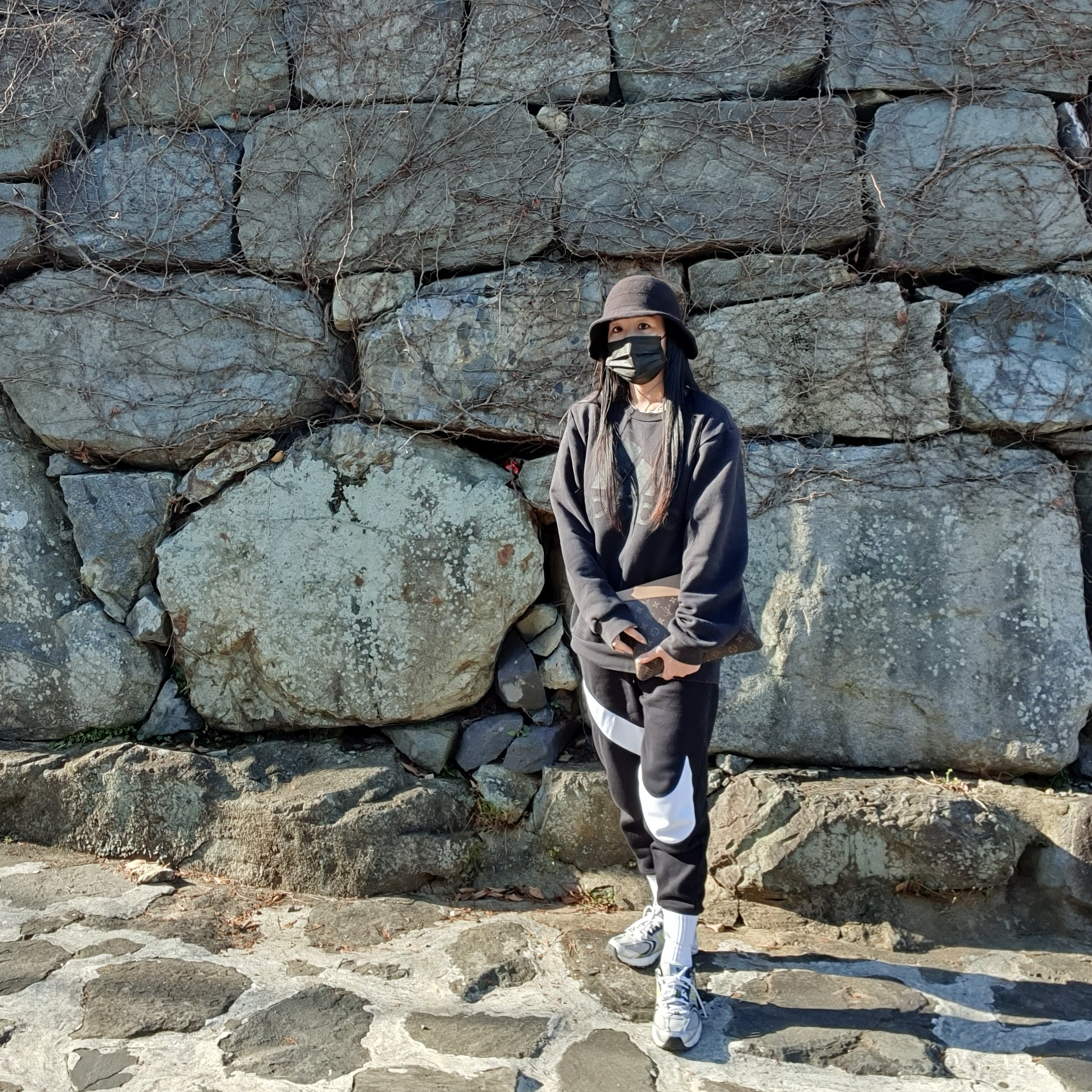 New Balance 530 White 착용 스타일