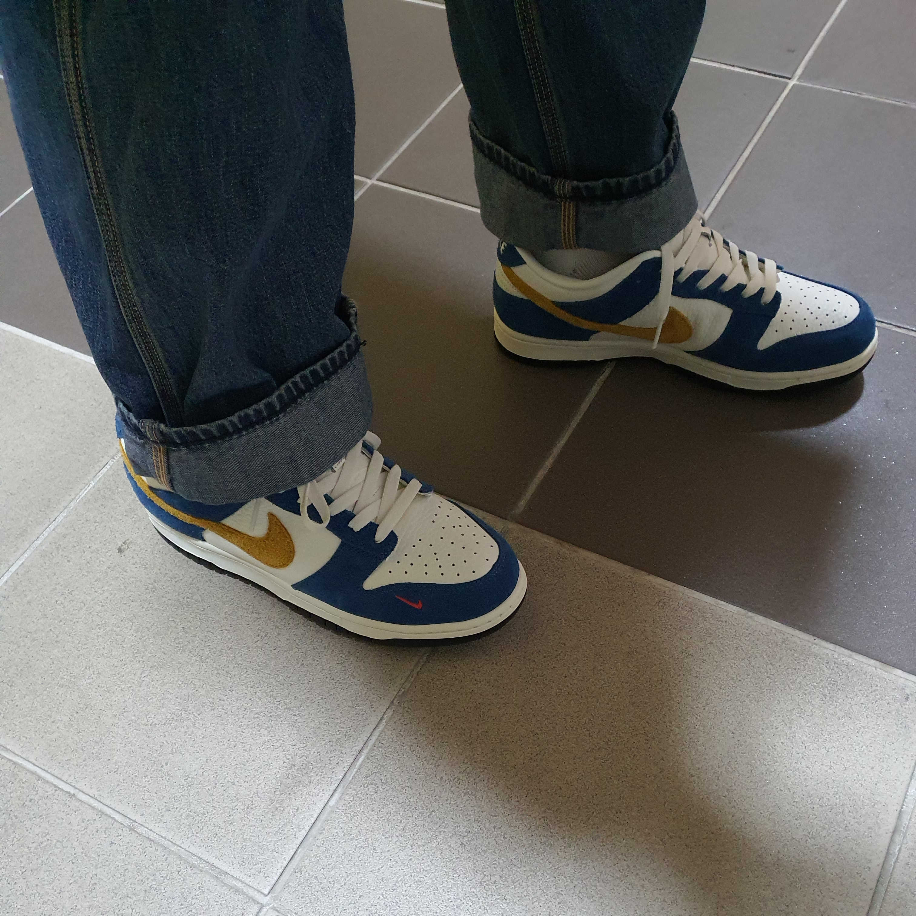 Nike x Kasina Dunk Low 80's Bus 착용 스타일