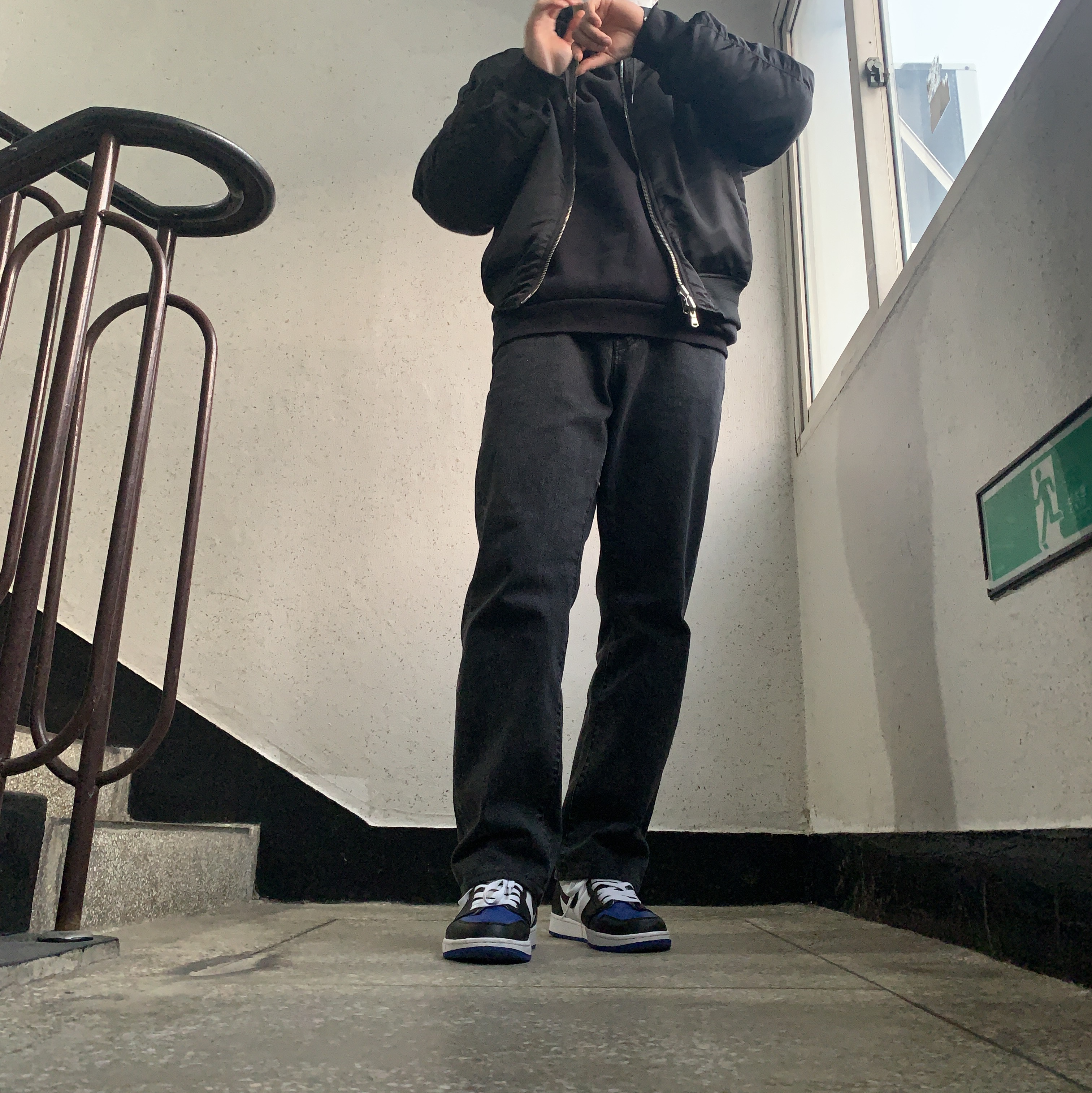 Jordan 1 Retro High OG Royal Toe 착용 스타일