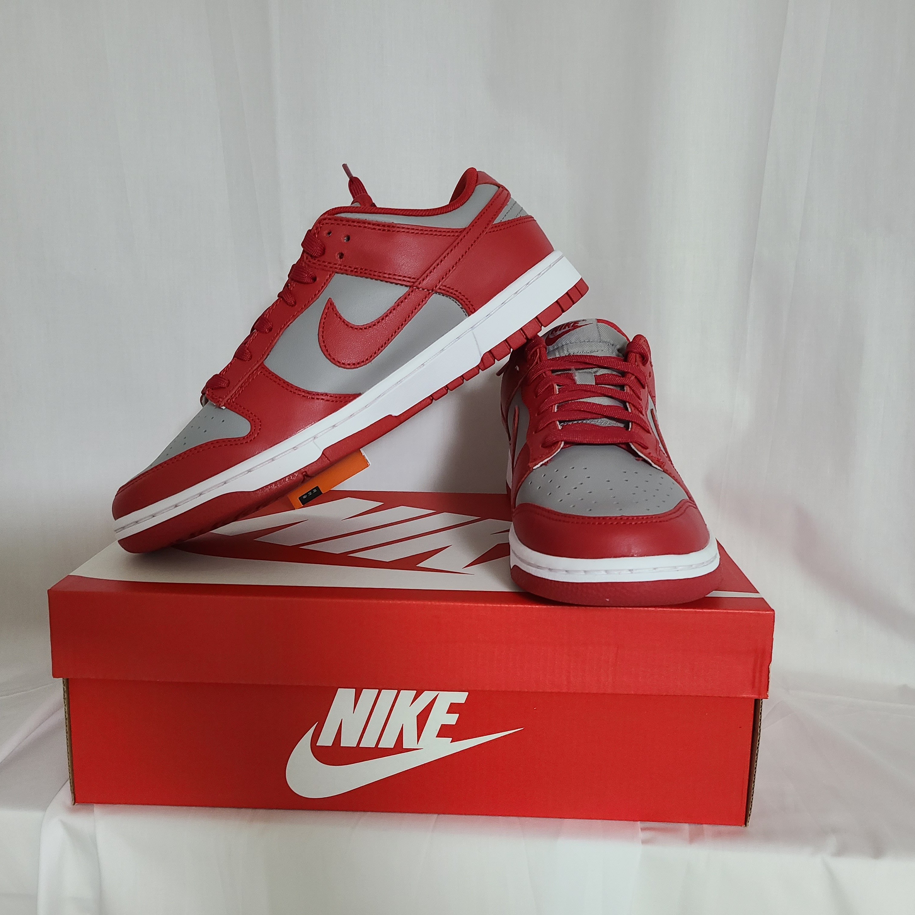 Nike Dunk Low Retro Medium Grey 착용 스타일 - 1