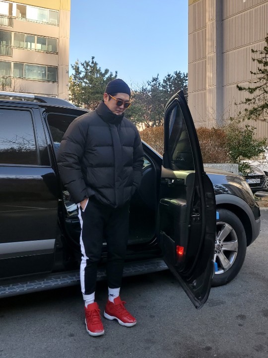 Jordan 11 Retro Win Like 96 Gym Red 착용 스타일