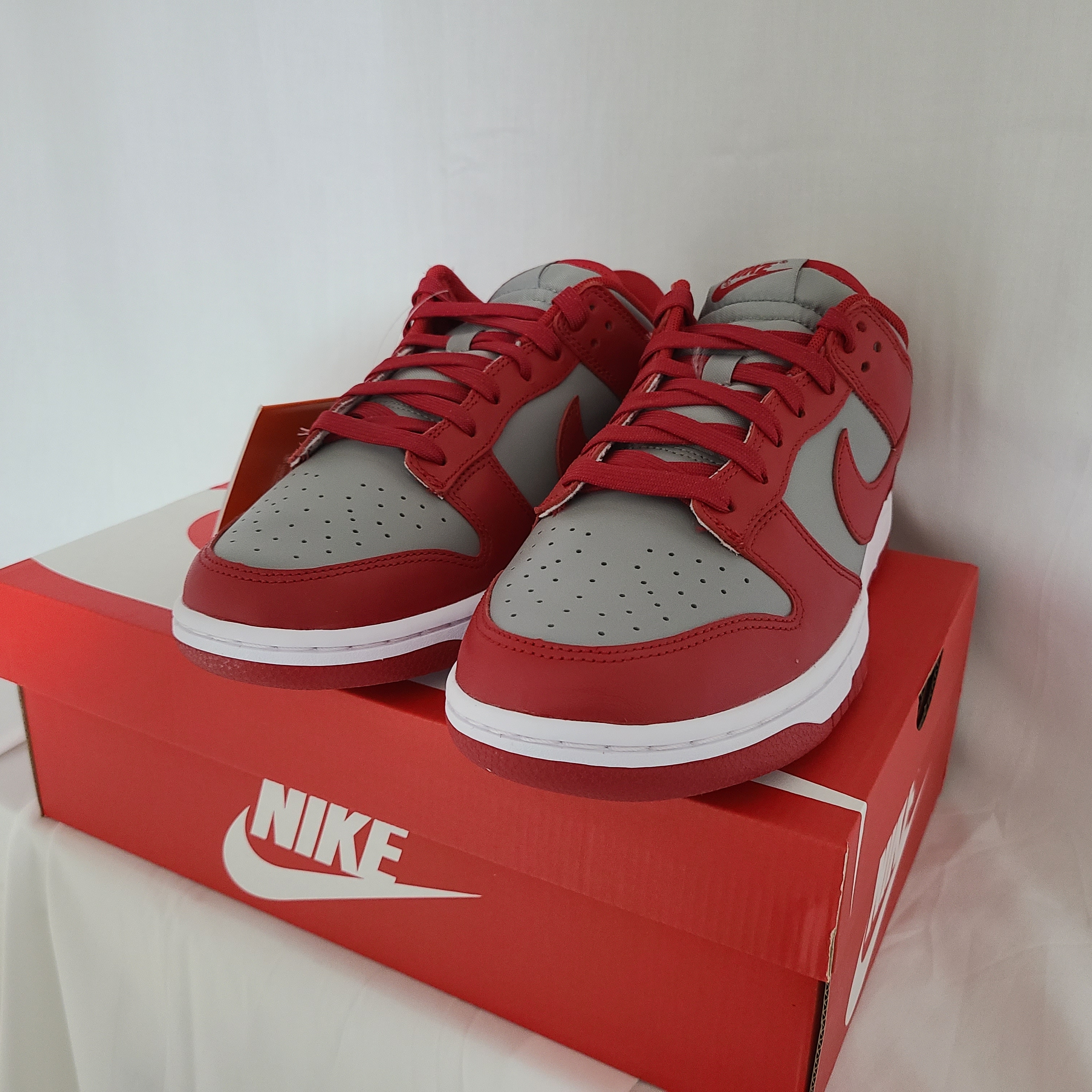 Nike Dunk Low Retro Medium Grey 착용 스타일 - 2