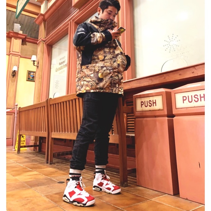 Jordan 6 Retro Carmine 2014 착용 스타일