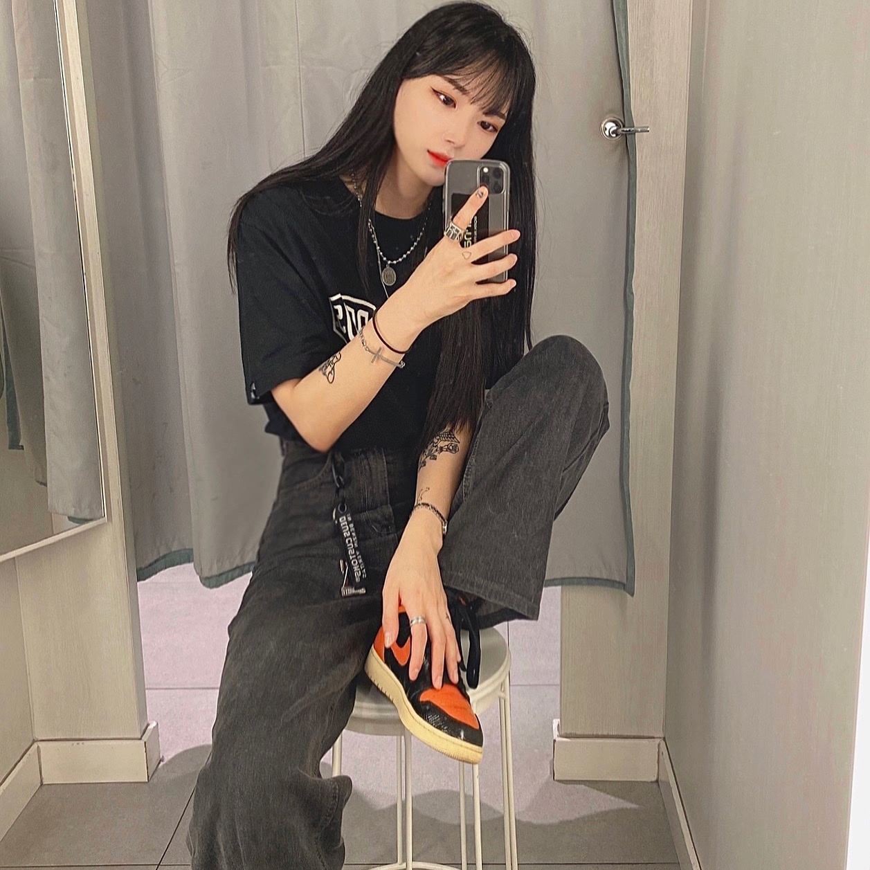 (GS) Jordan 1 Retro High OG Shattered Backboard 3.0 착용 스타일