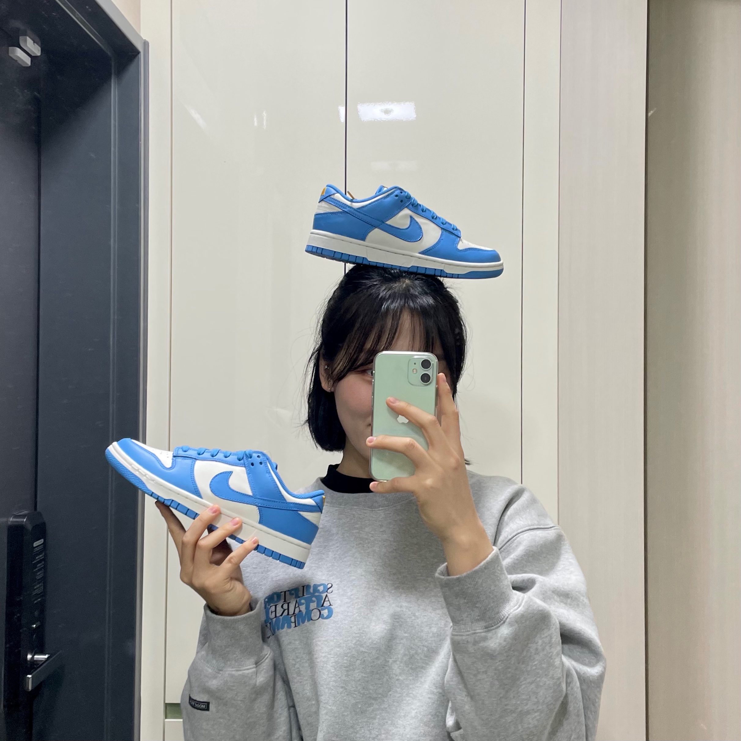 (W) Nike Dunk Low Coast 착용 스타일