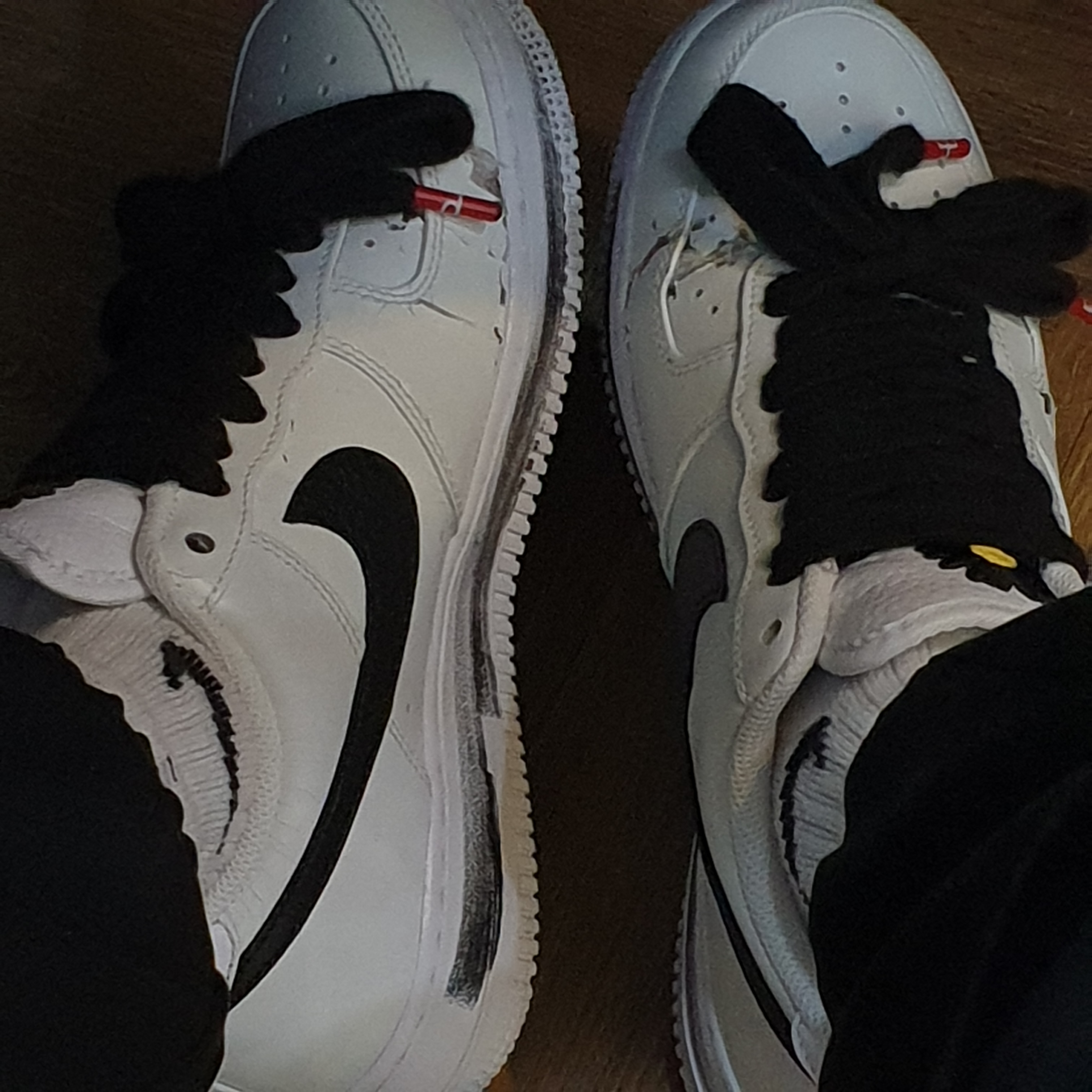 Nike x Peaceminusone Air Force 1 Low Para-Noise 2.0 착용 스타일 - 2