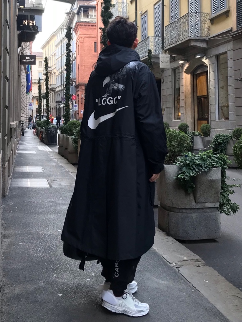 Nike x A-Cold-Wall Zoom Vomero 5 Sail 착용 스타일 - 1