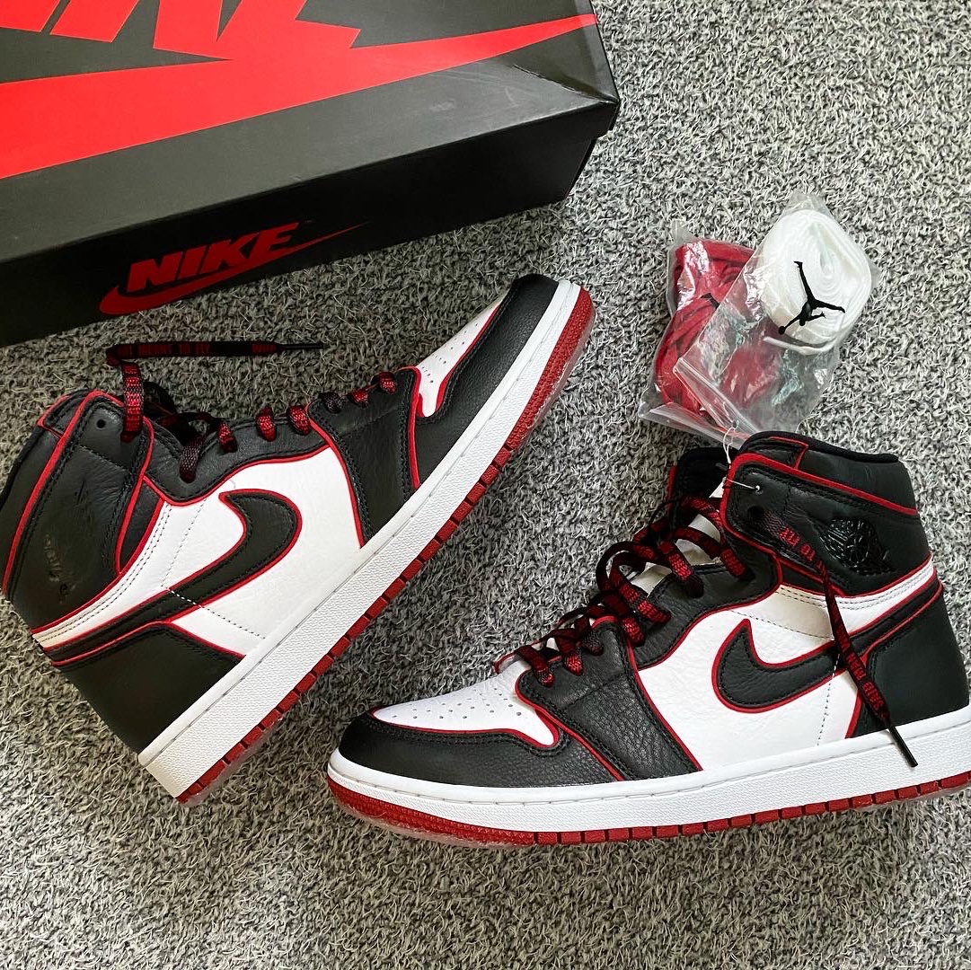 Jordan 1 Retro High OG Bloodline 착용 스타일 - 1