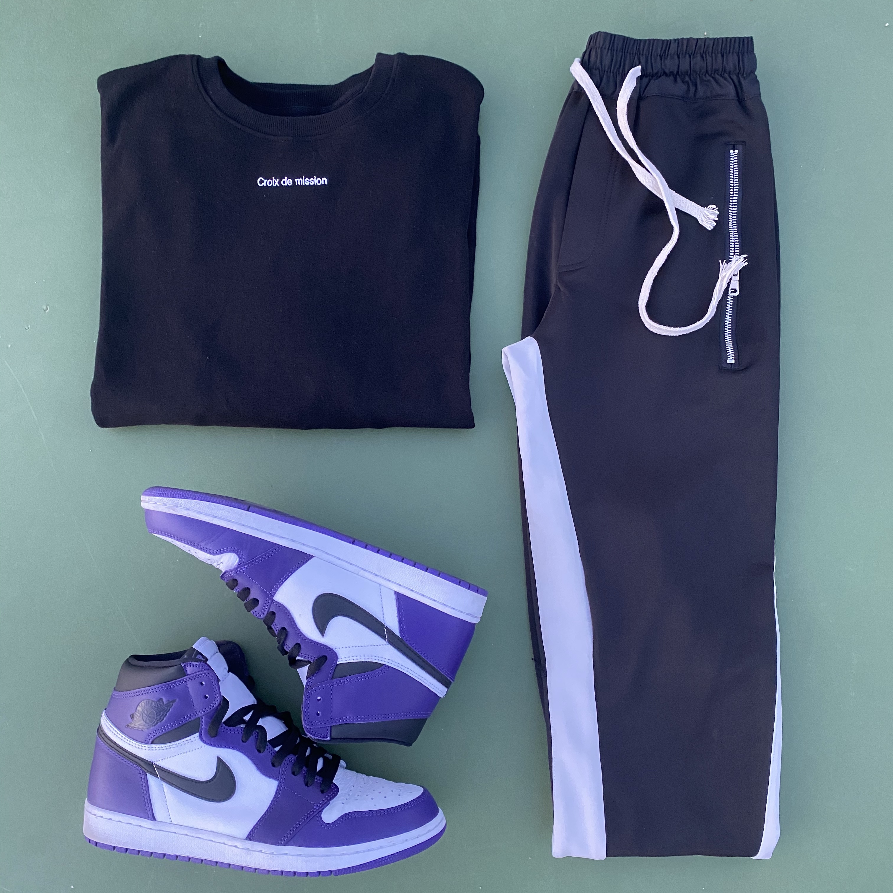 Jordan 1 Retro High OG Court Purple 2020 착용 스타일