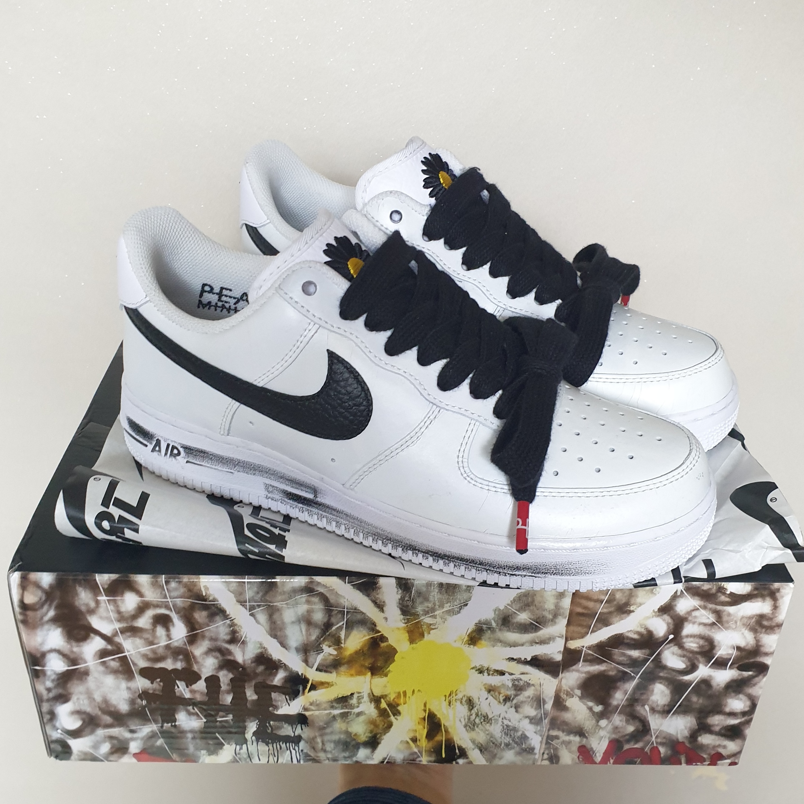 Nike x Peaceminusone Air Force 1 Low Para-Noise 2.0 착용 스타일 - 1