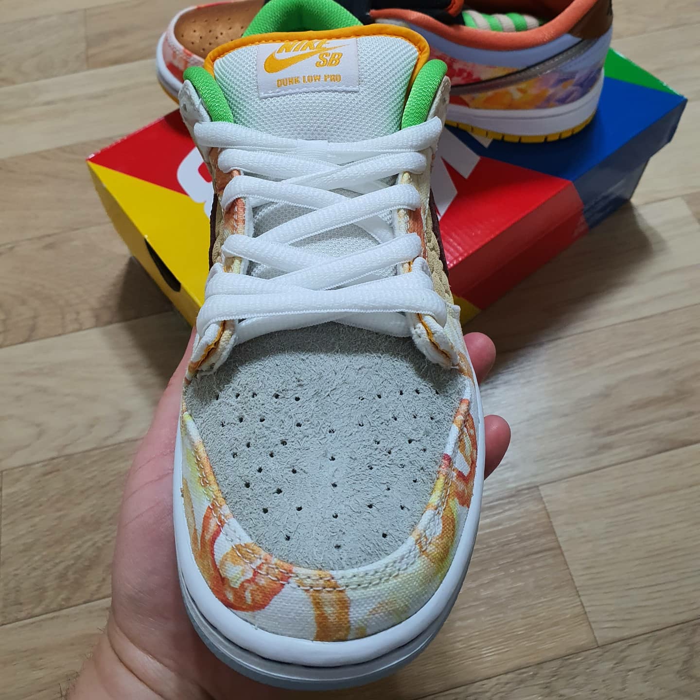 Nike SB Dunk Low Pro Street Hawker 착용 스타일 - 4