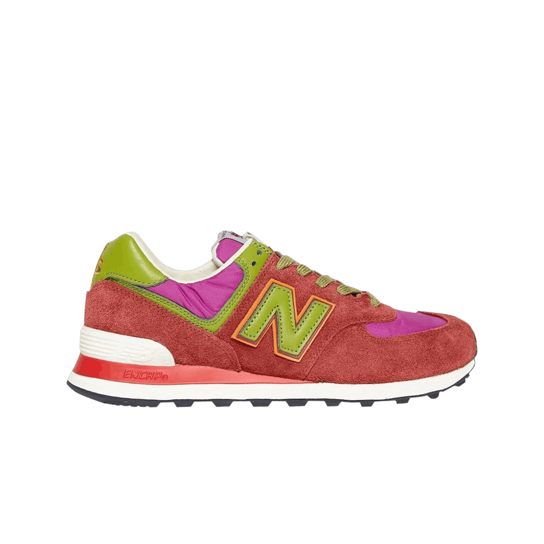 New Balance x Stray Rats 574 Red 상세 이미지 1