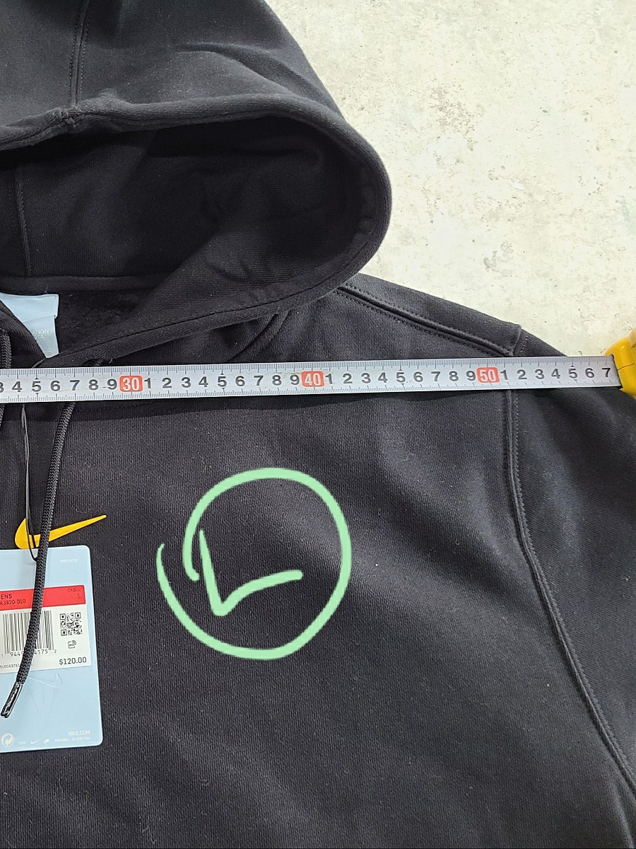 Nike x Drake Nocta Essential Hoodie Black - US/EU 착용 스타일 - 1