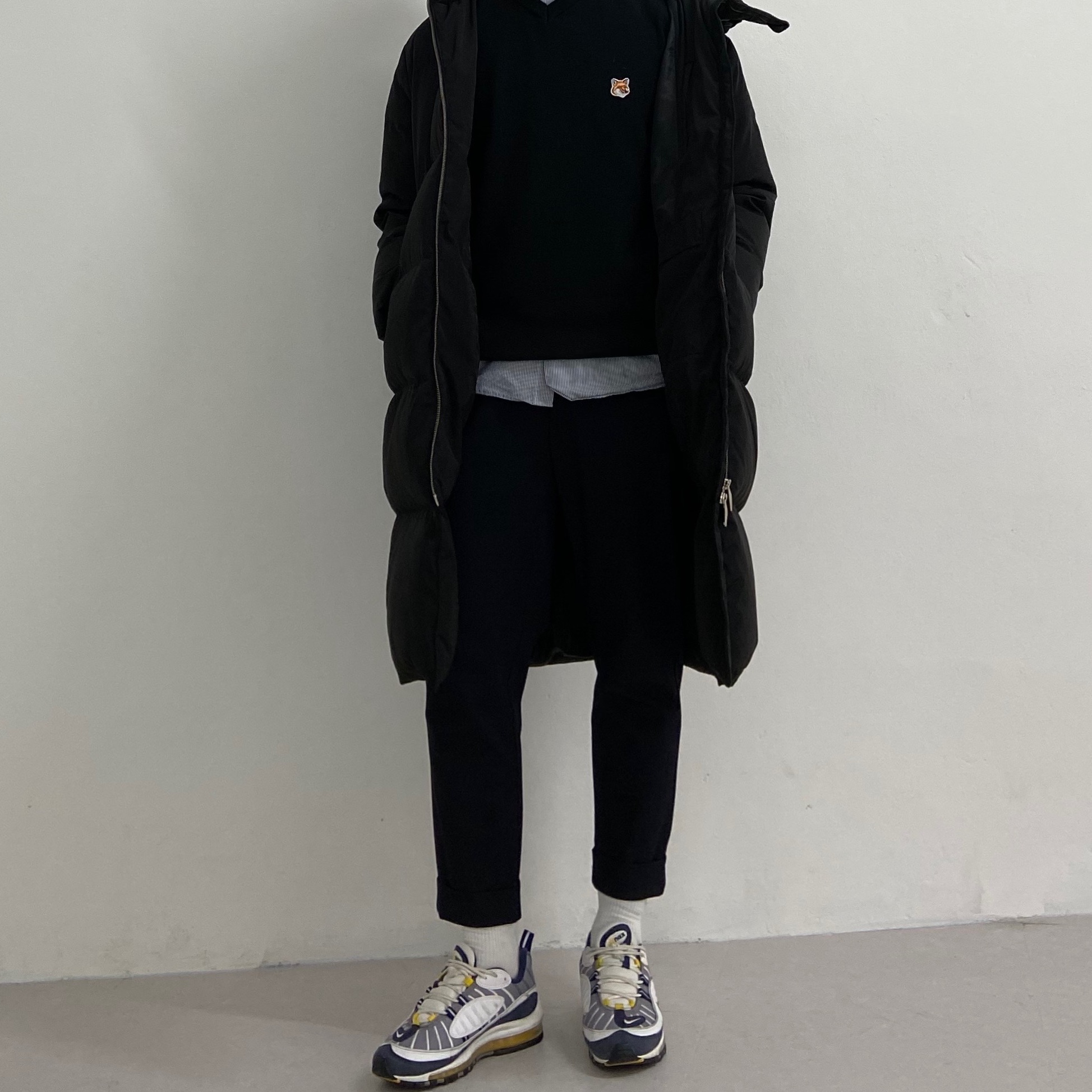 Nike Air Max 98 Tour Yellow 착용 스타일 - 2